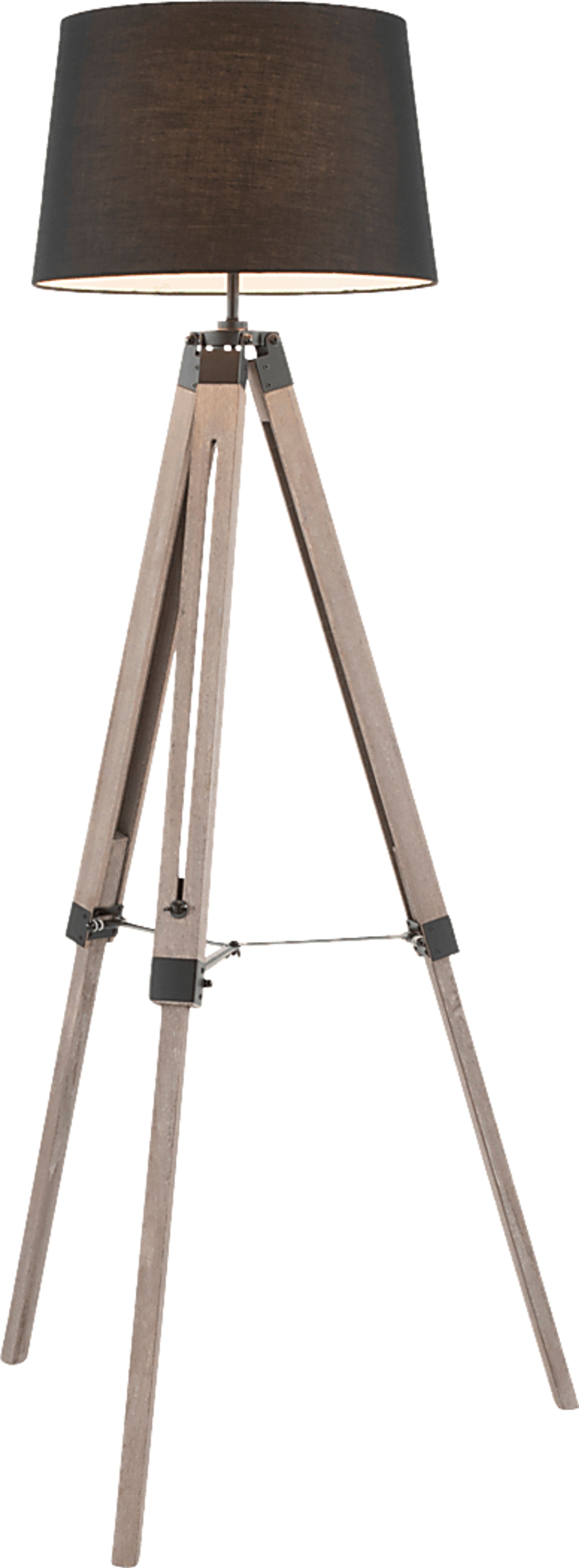 Dergano Black Floor Lamp - Image 3