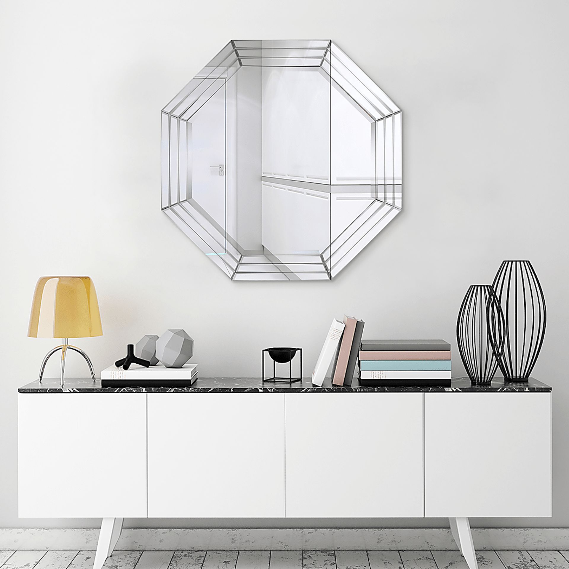 Derice Silver Mirror - Image 6