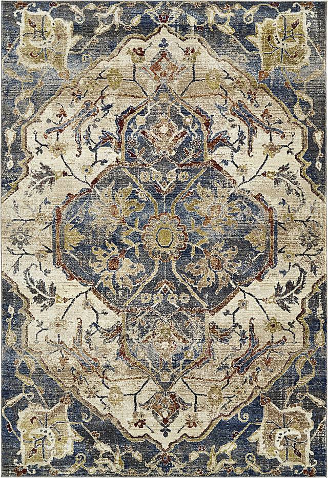 Derleche Denim 5'3 x 7'10 Rug - Thumbnail - Image 1