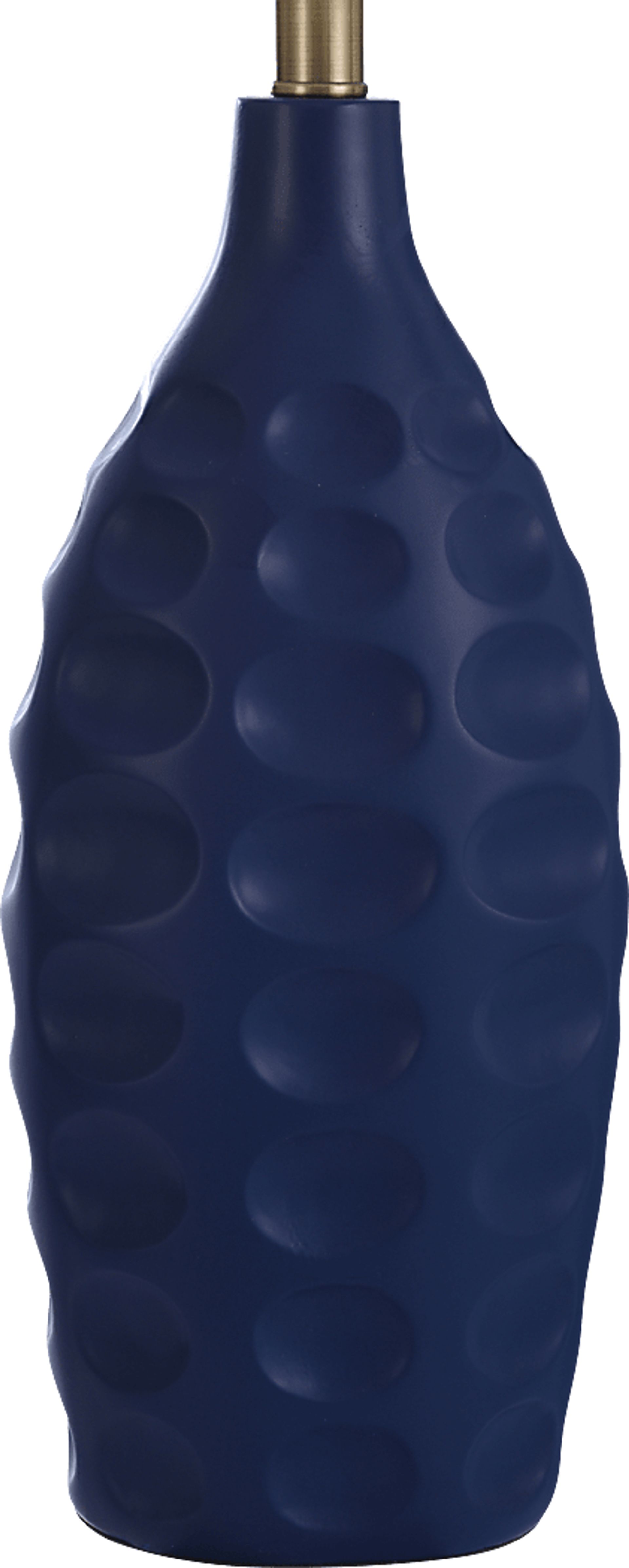 Dermott Oaks Blue Lamp - Image 4