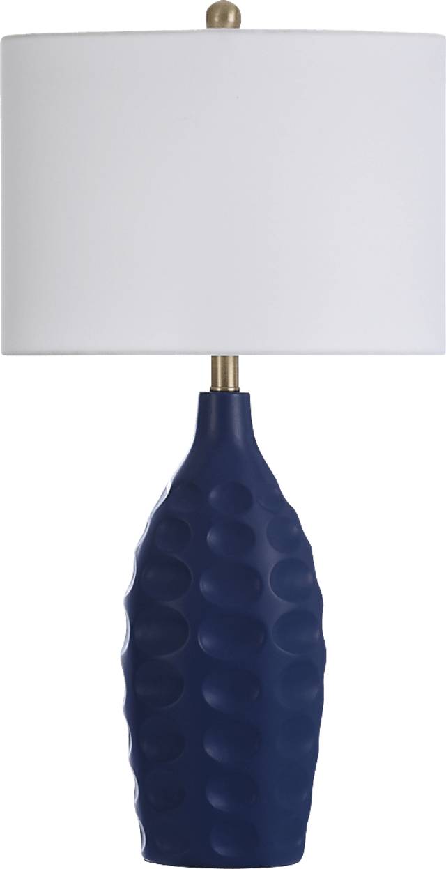 Dermott Oaks Blue Lamp - Thumbnail - Image 1