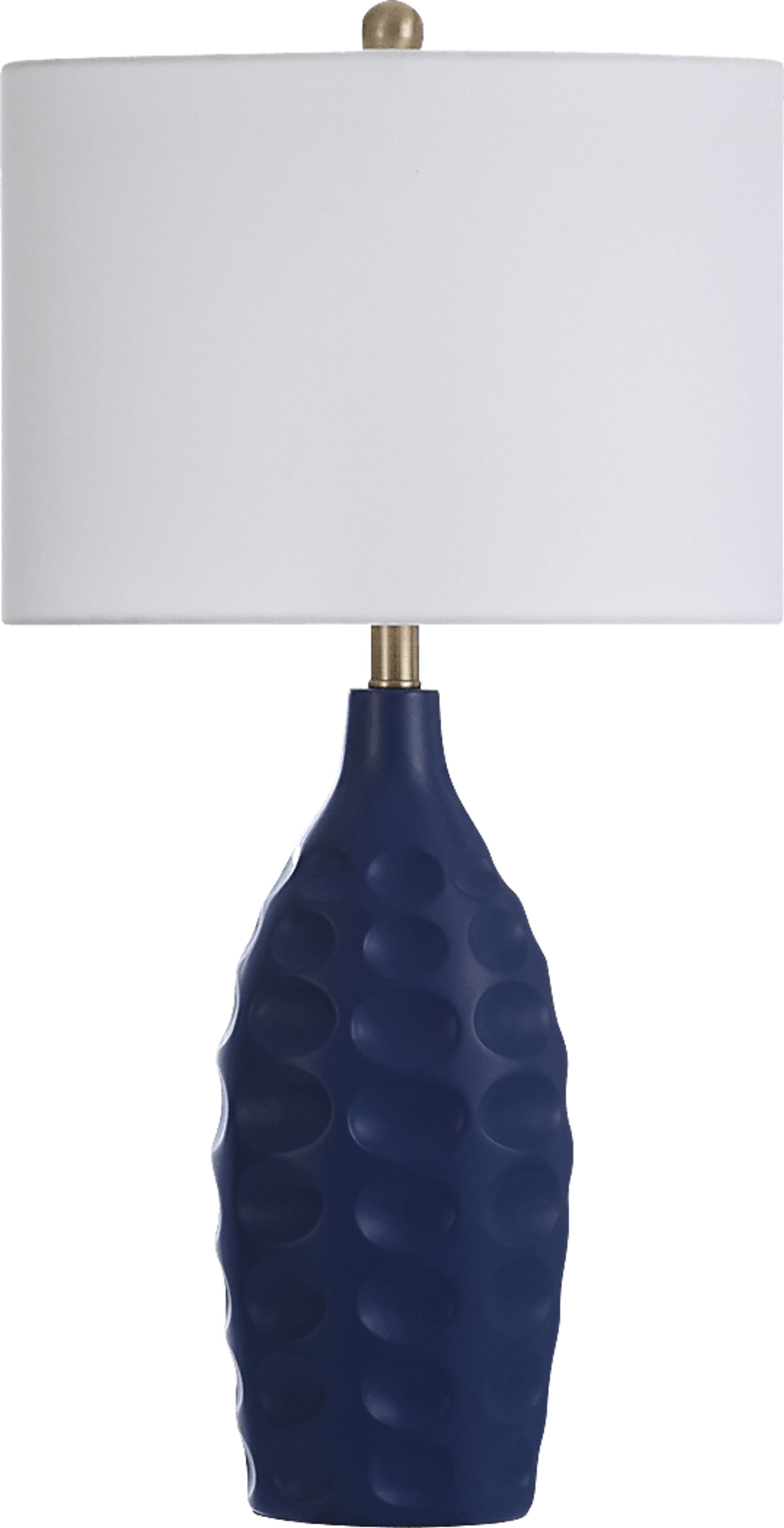 Dermott Oaks Blue Lamp - Image 1