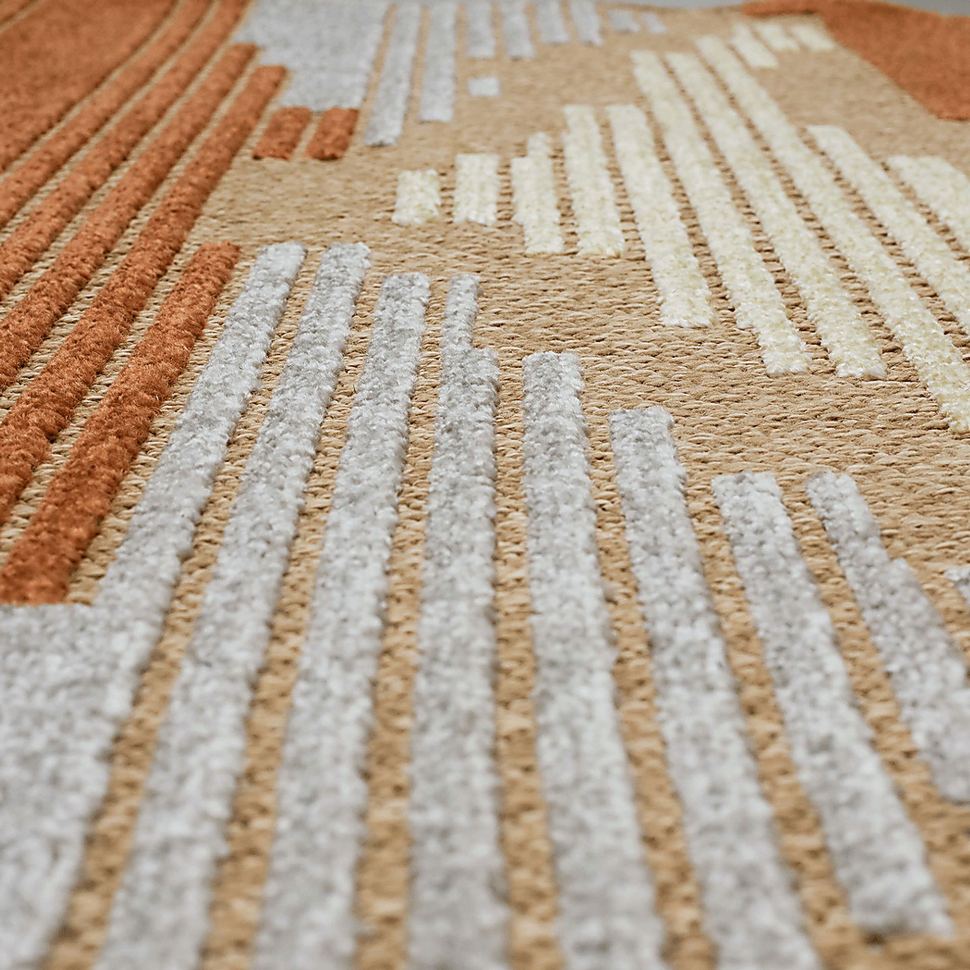 Derose Bay Rust 6' x 9' Indoor/Outdoor Rug - Image 7