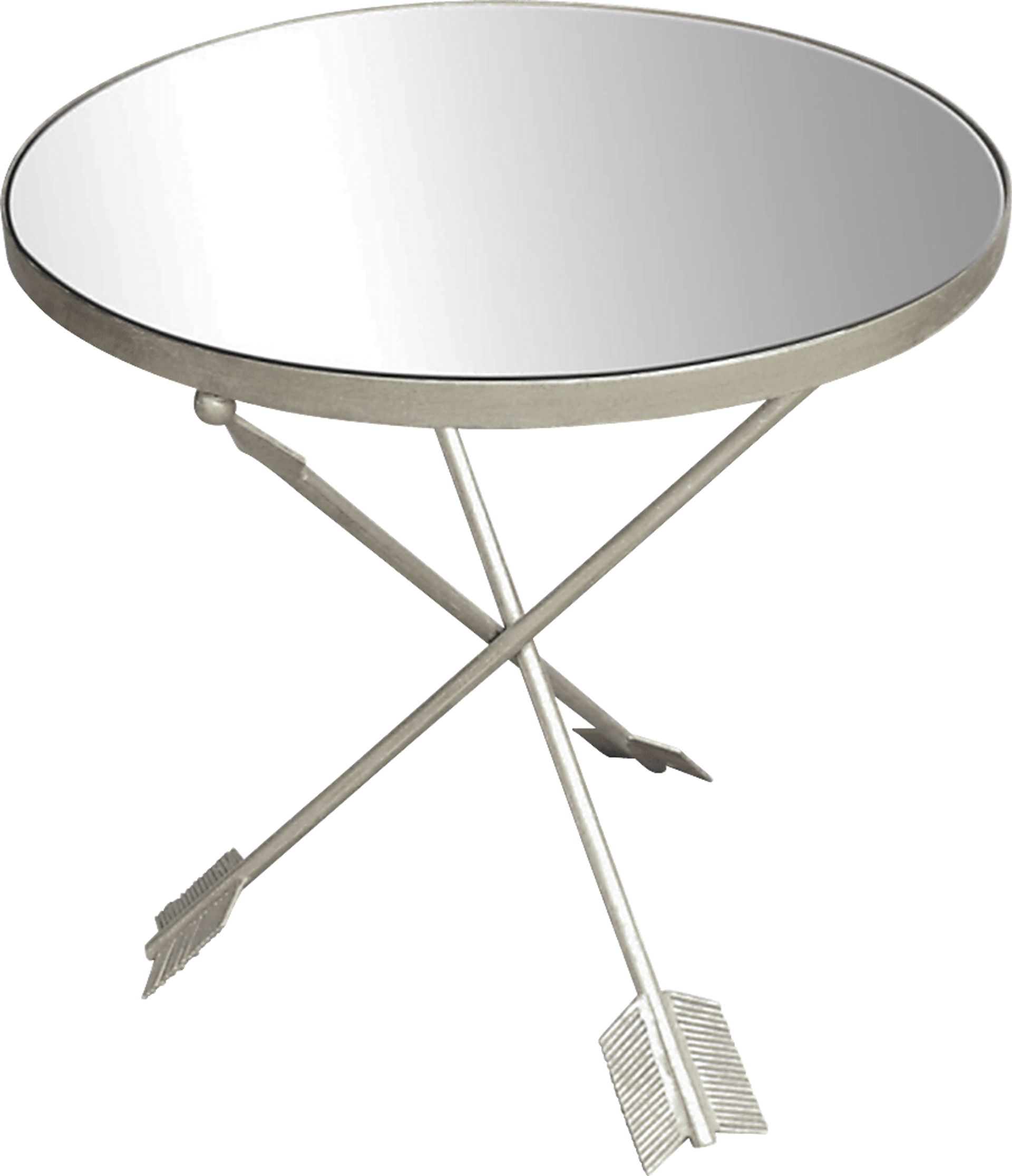 Derring Silver Accent Table - Image 1