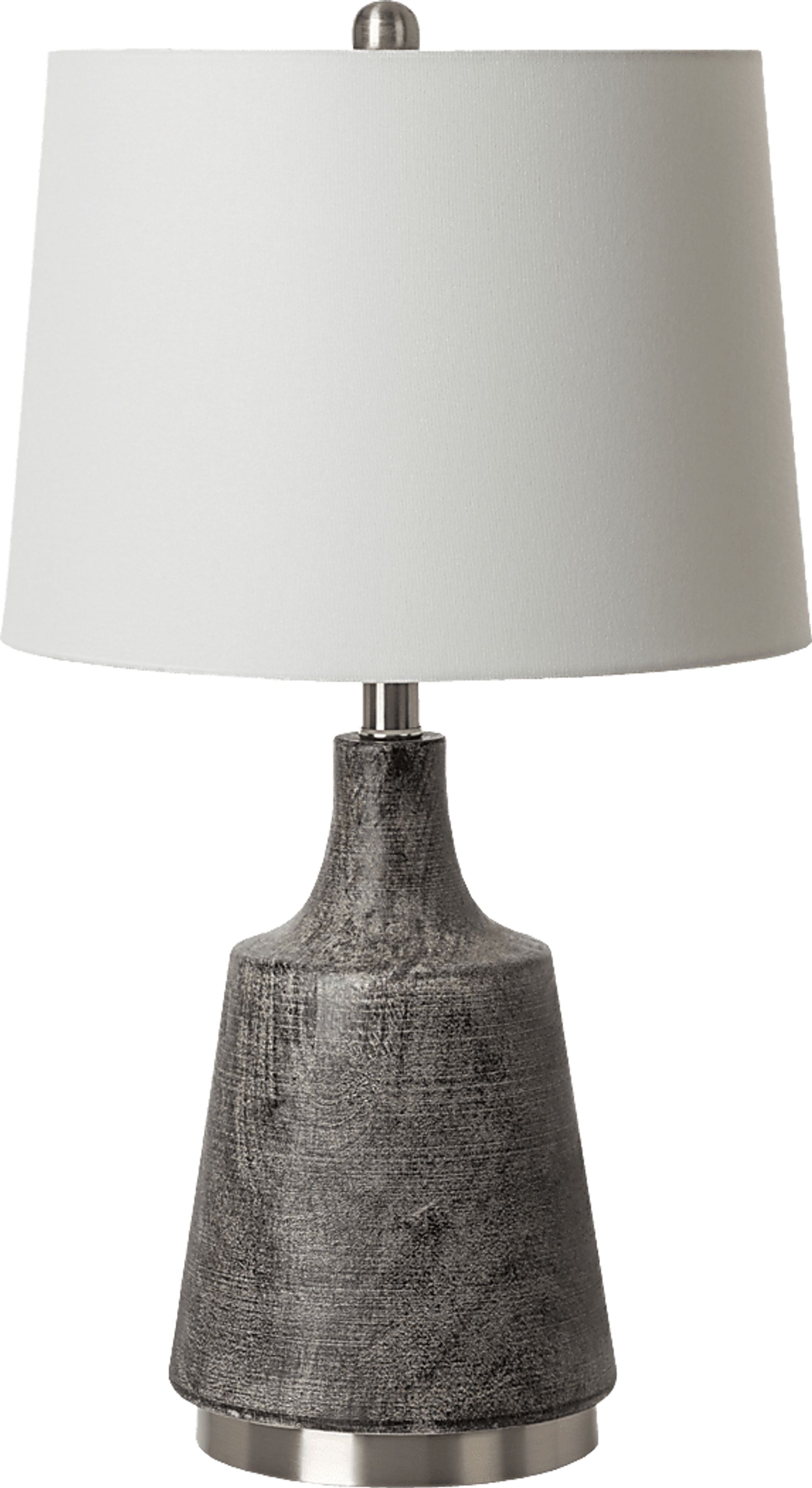 Derrink Hollow Gray Lamp - Image 1