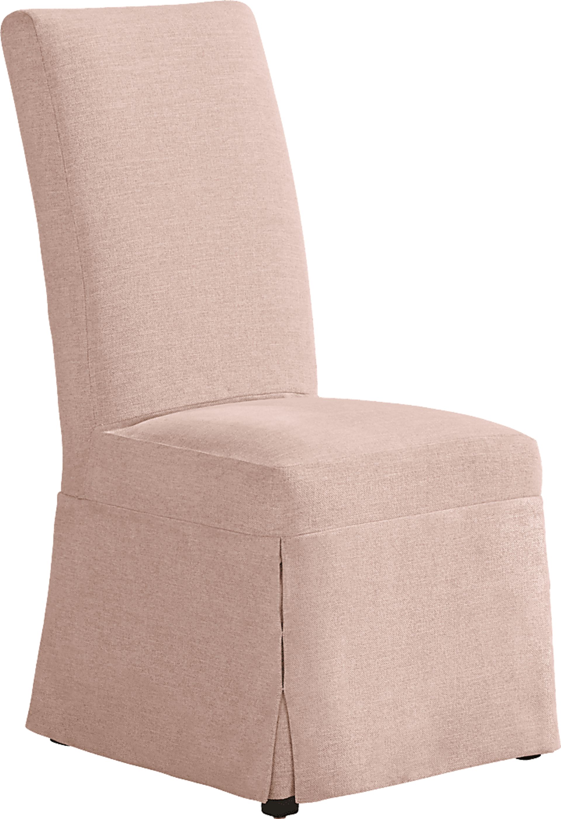 Derry Lane Blush Skirt Dining Chair - Image 1