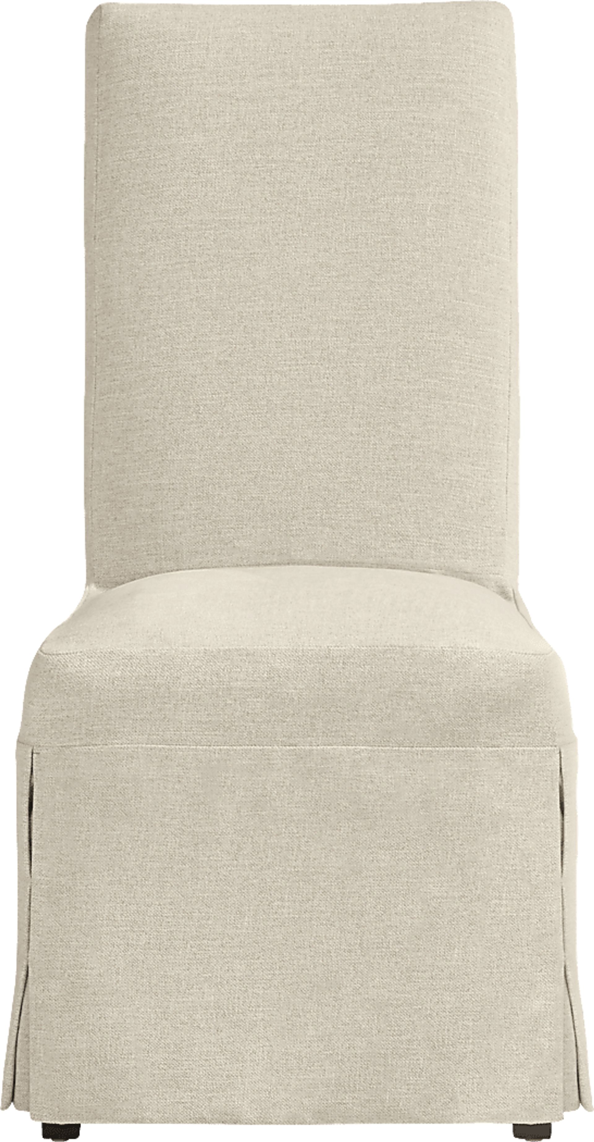 Derry Lane Ivory Skirt Dining Chair - Image 2