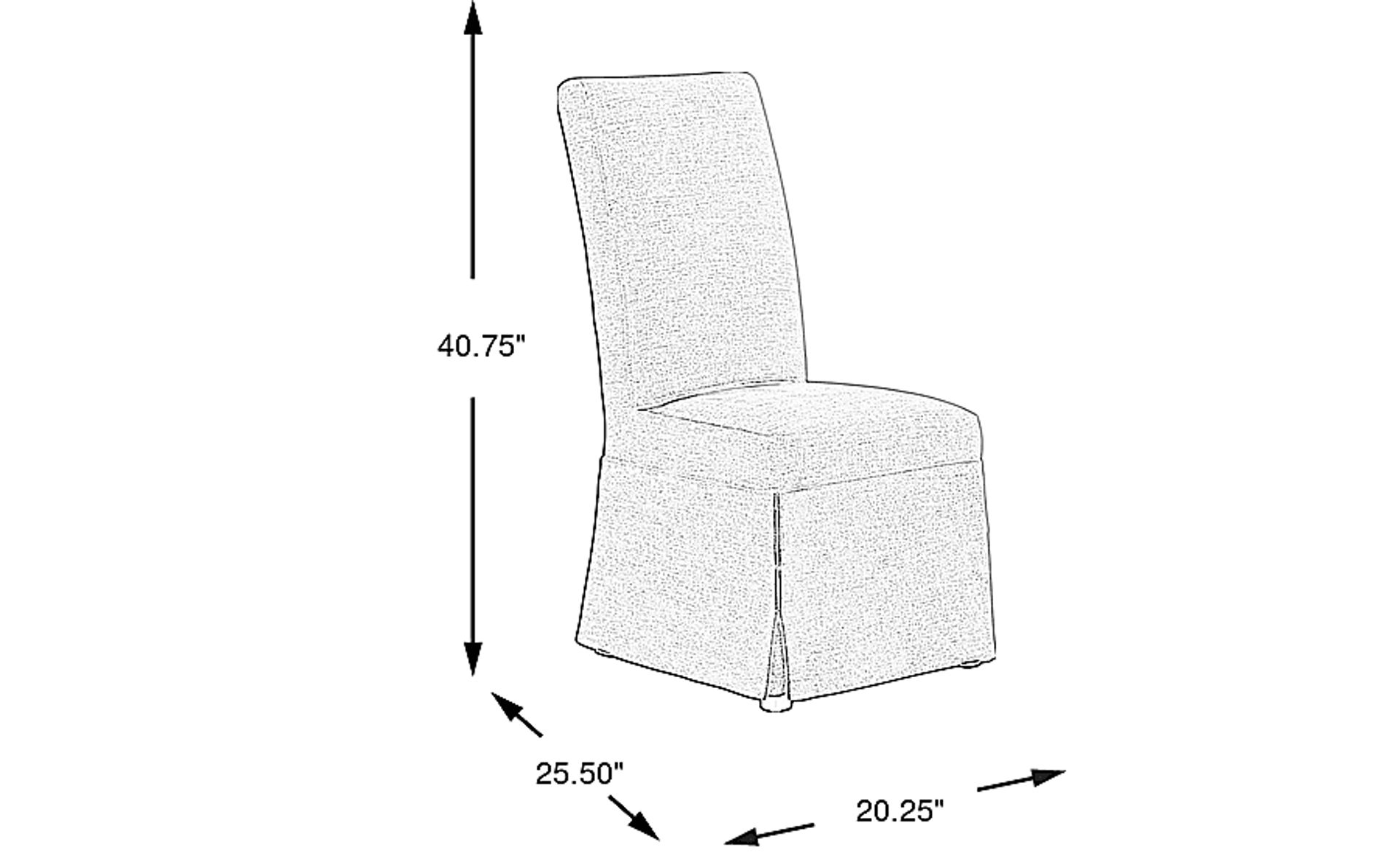 Dimension Image. Please refer to the Dimension Tab on this page for dimension details.