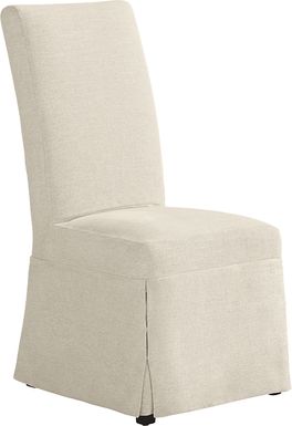 Derry Lane Ivory Skirt Dining Chair