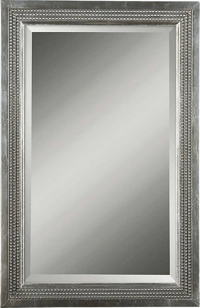 Derryl Light Gray Mirror - Thumbnail - Image 1