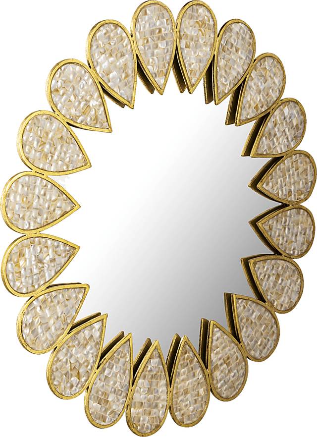 Derting Gold Wall Mirror - Thumbnail - Image 4