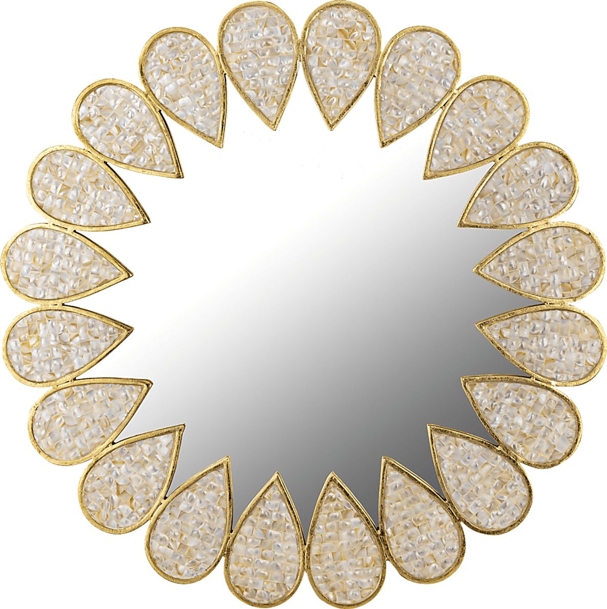 Derting Gold Wall Mirror