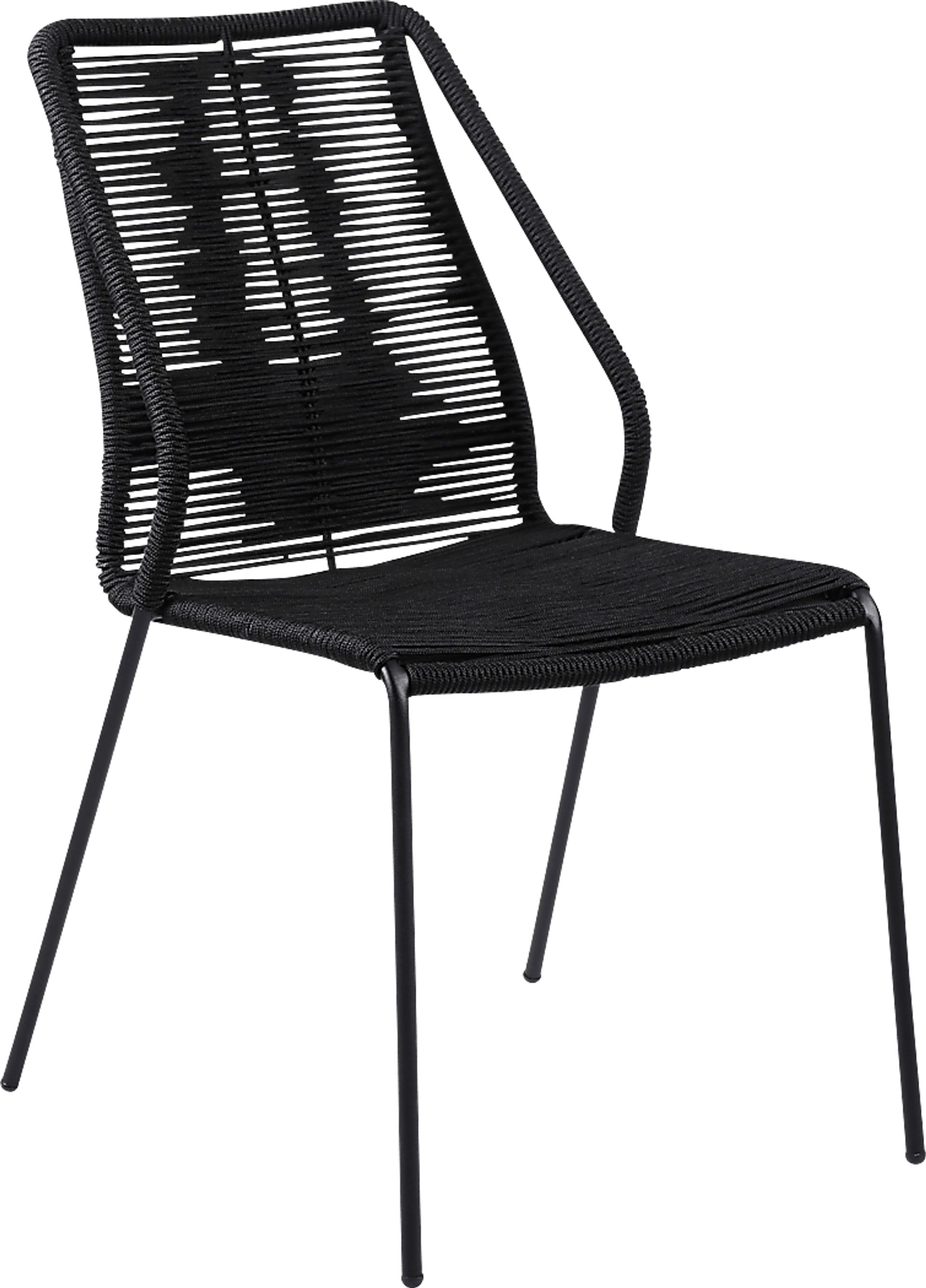 Derussey Black 3 PC Outdoor Dining Set - Image 3