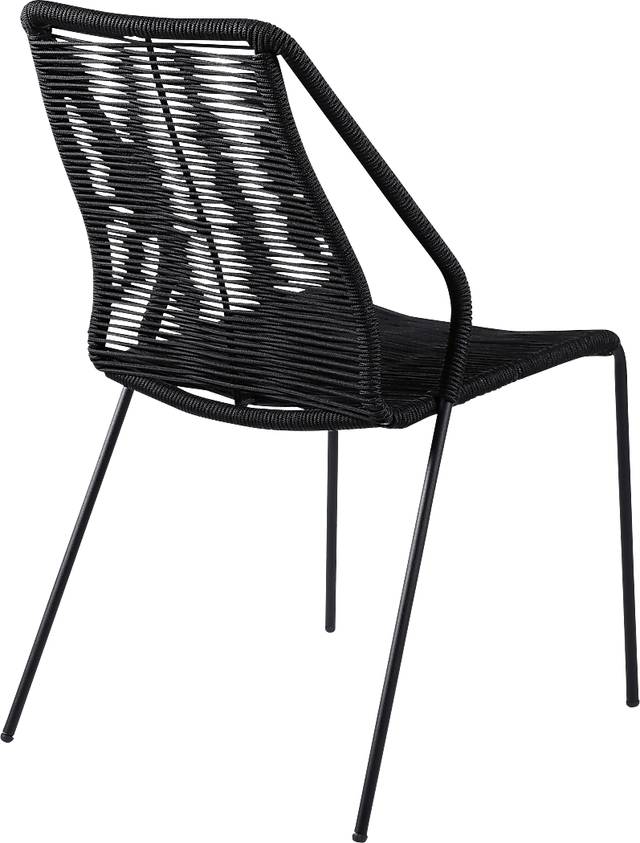 Derussey Black 3 PC Outdoor Dining Set - Thumbnail - Image 4