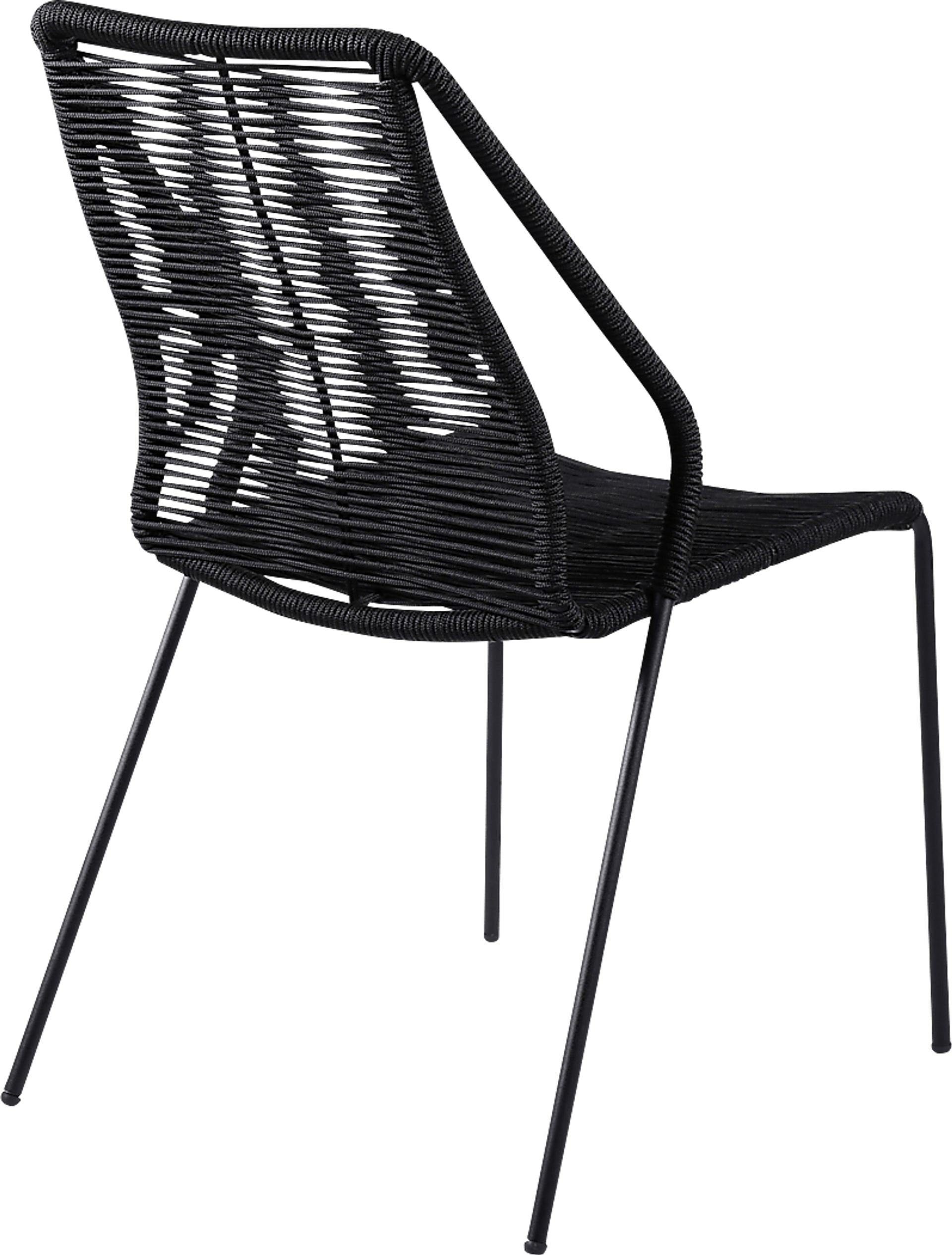 Derussey Black 3 PC Outdoor Dining Set - Image 4