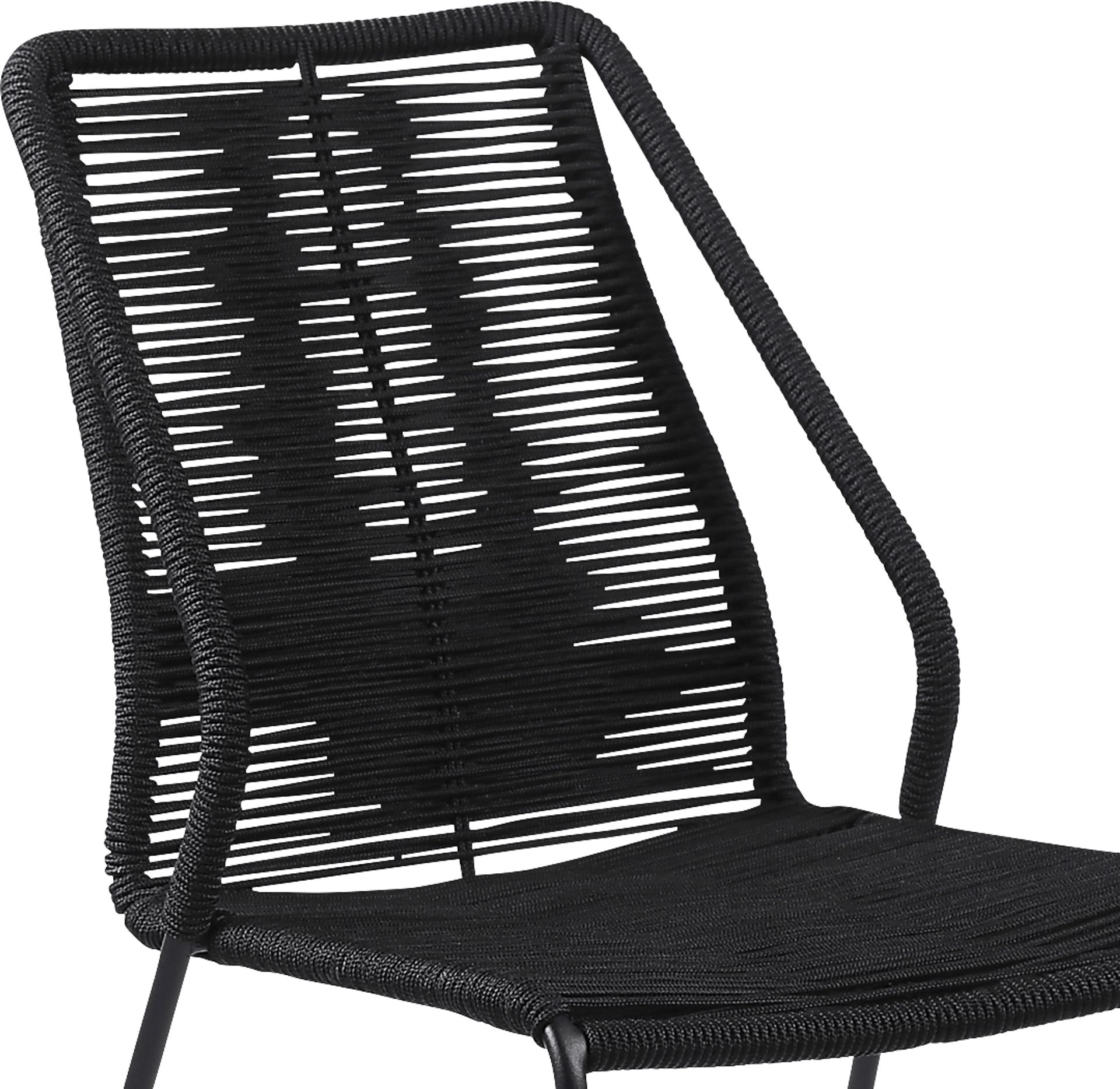 Derussey Black 3 PC Outdoor Dining Set - Image 5