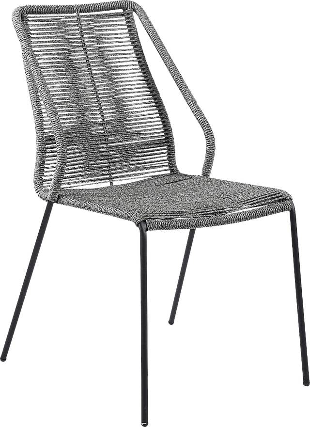 Derussey Black 3 PC Outdoor Dining Set - Thumbnail - Image 3