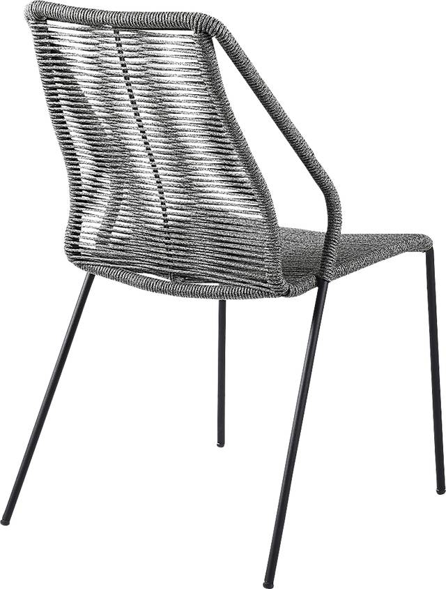 Derussey Black 3 PC Outdoor Dining Set - Thumbnail - Image 4
