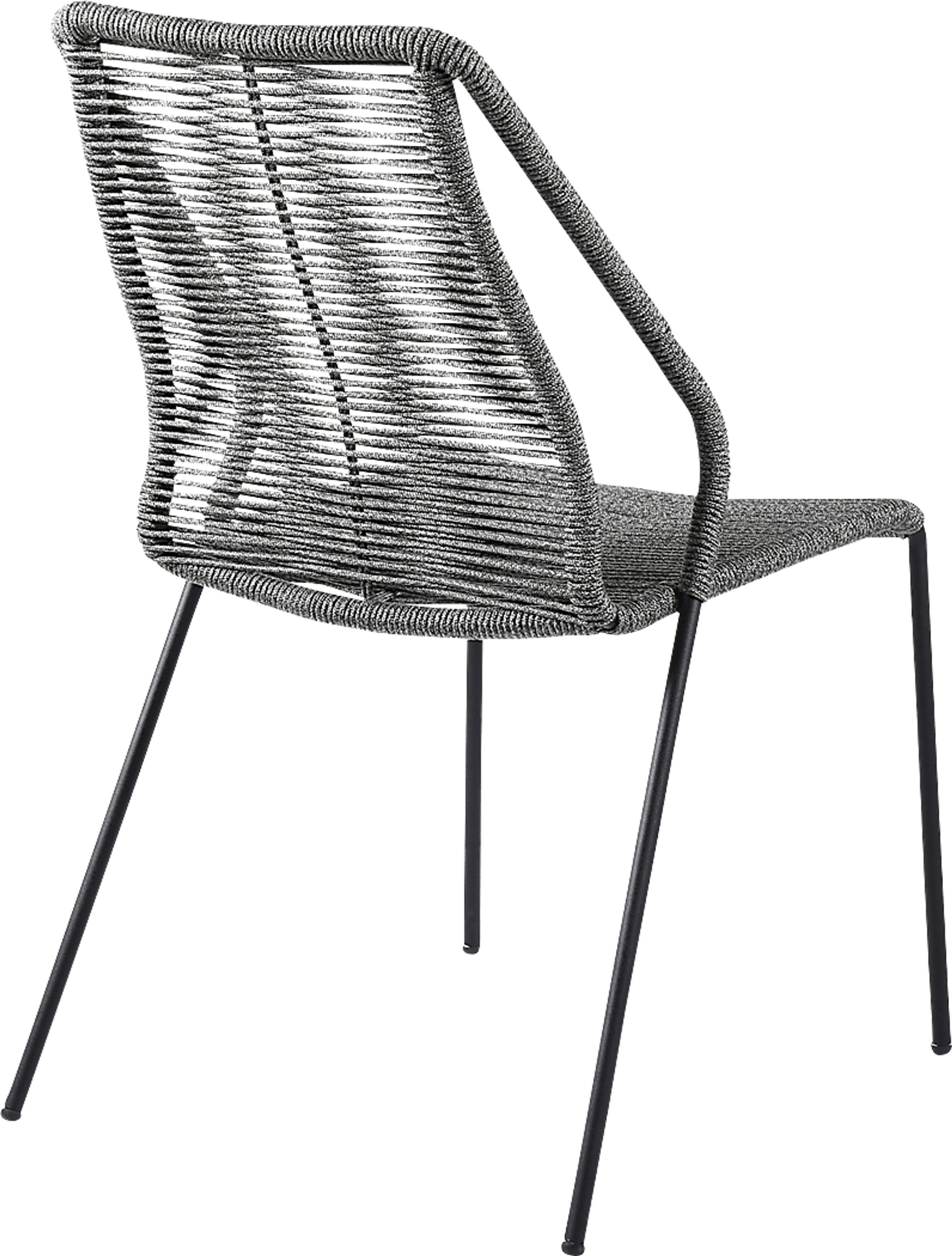 Derussey Black 3 PC Outdoor Dining Set - Image 4