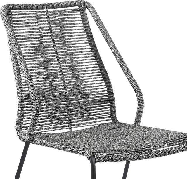 Derussey Black 3 PC Outdoor Dining Set - Thumbnail - Image 5