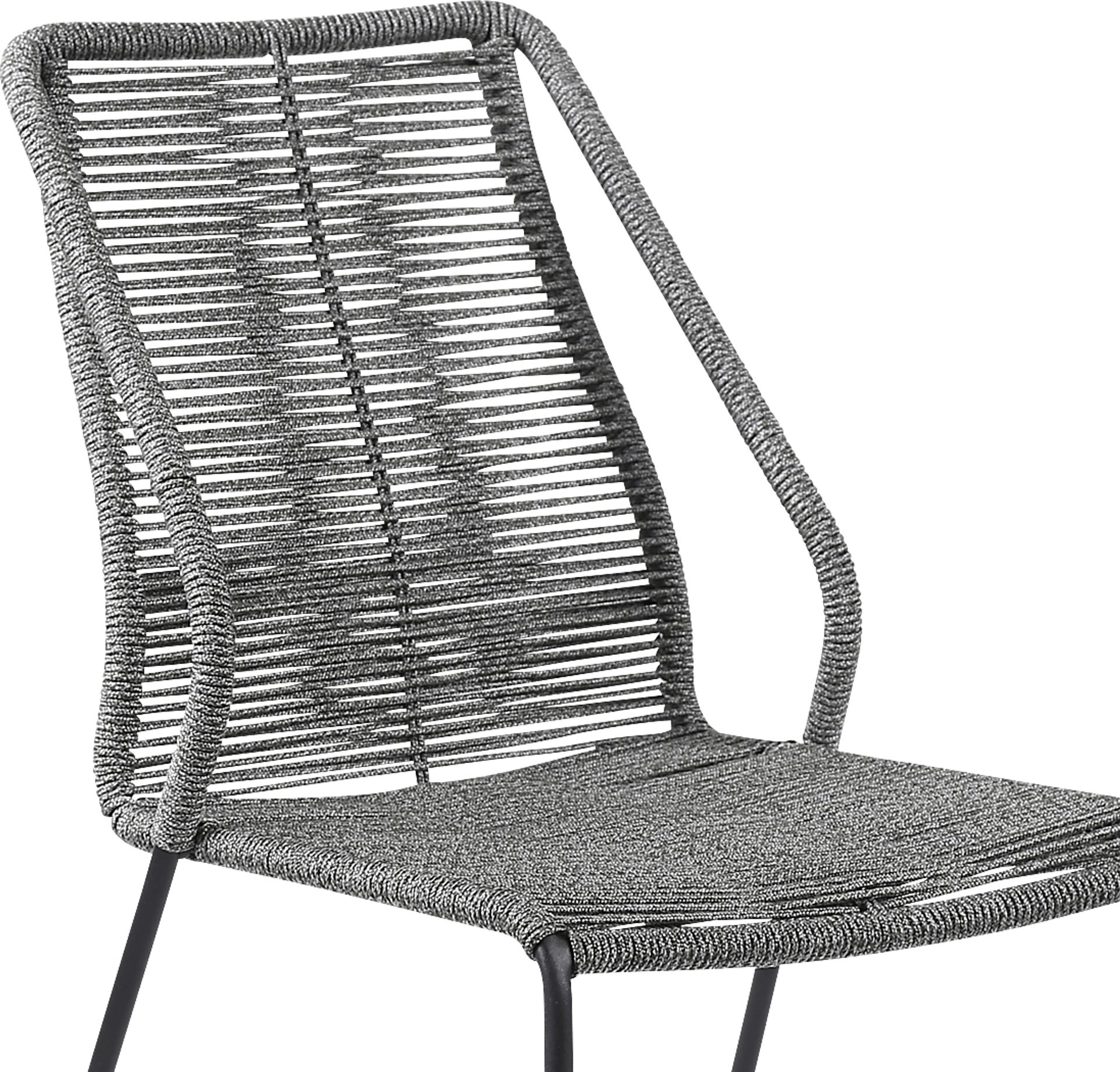Derussey Black 3 PC Outdoor Dining Set - Image 5