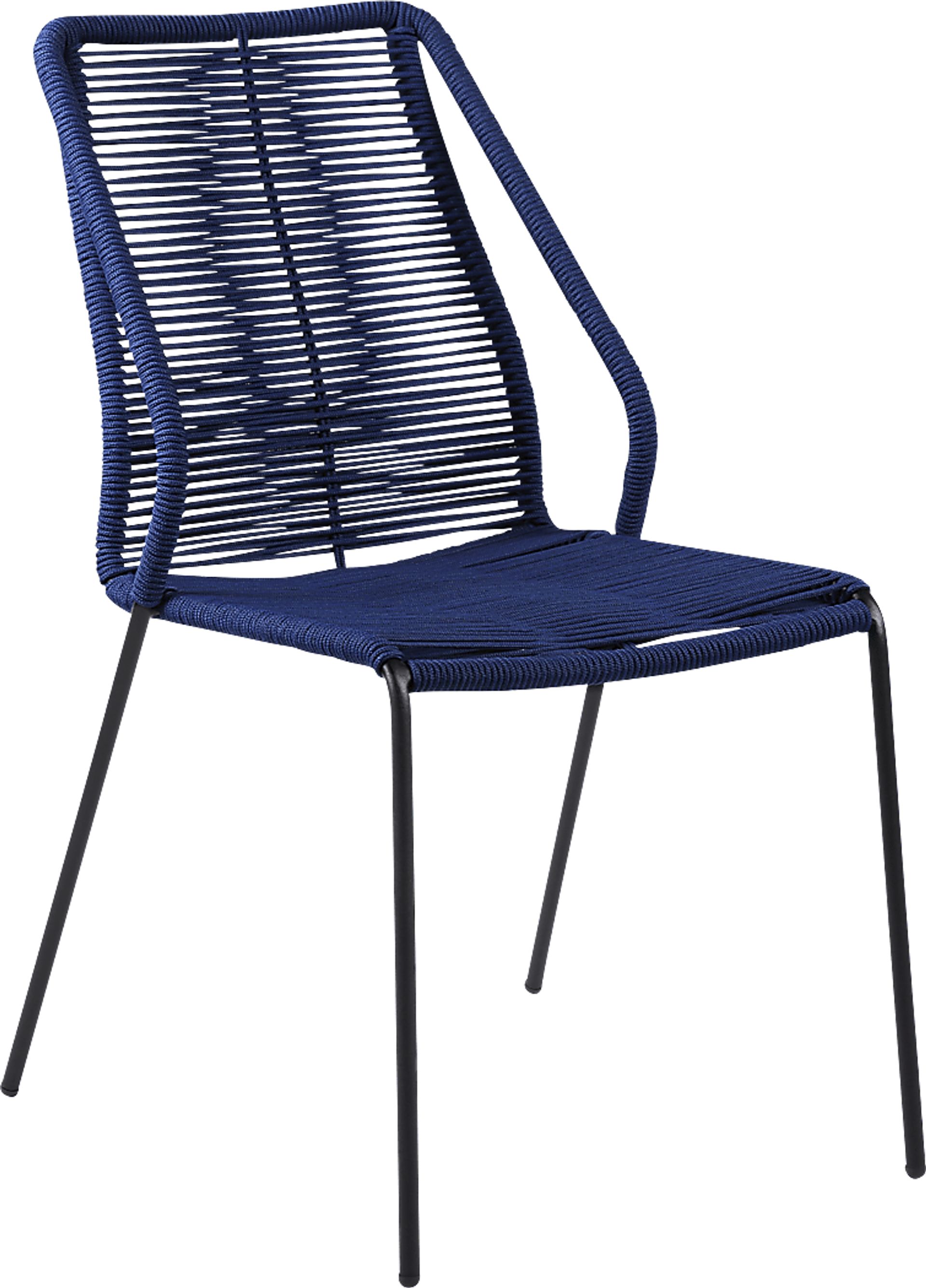 Derussey Blue 3 PC Outdoor Dining Set - Image 3