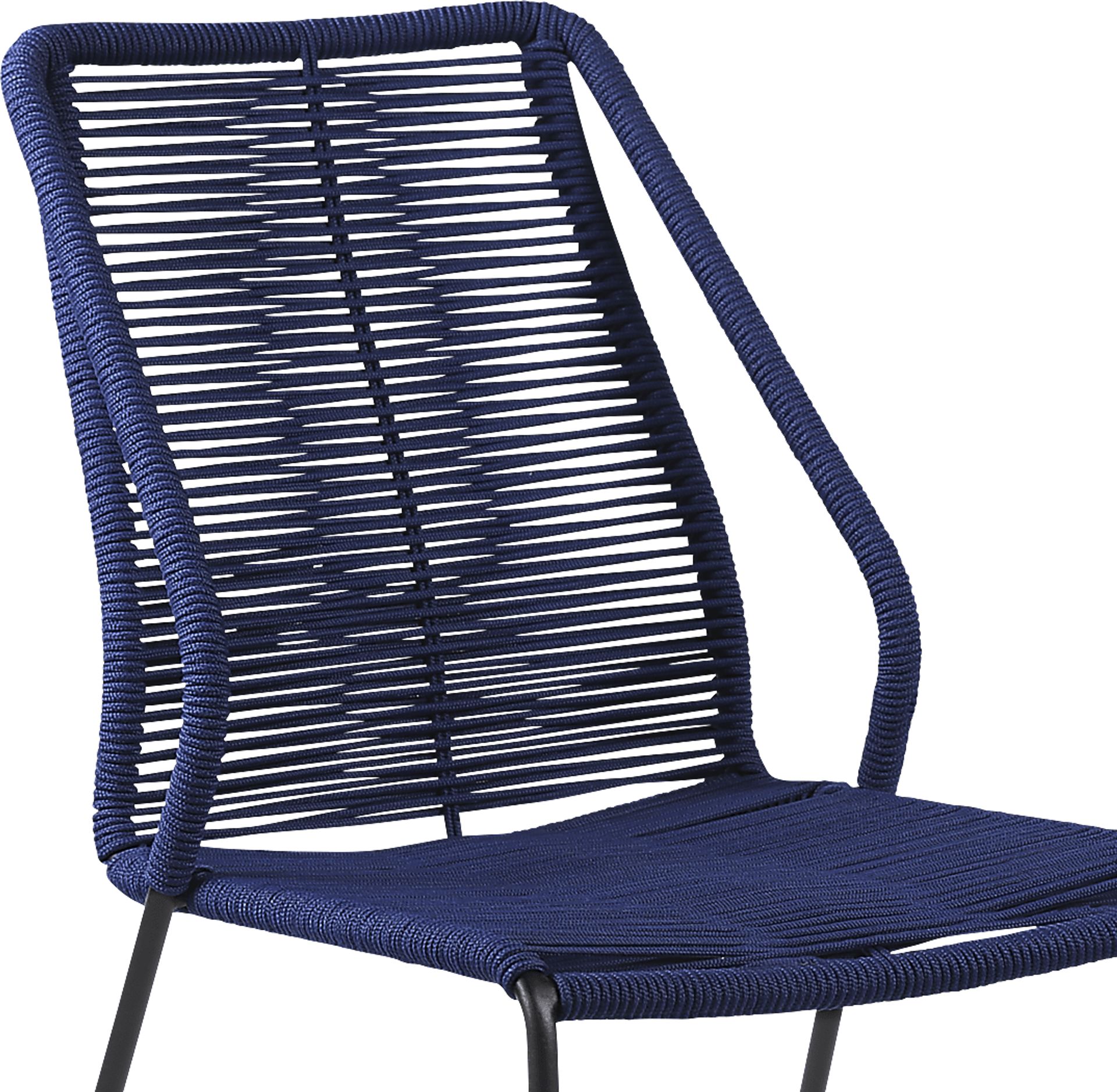 Derussey Blue 3 PC Outdoor Dining Set - Image 5