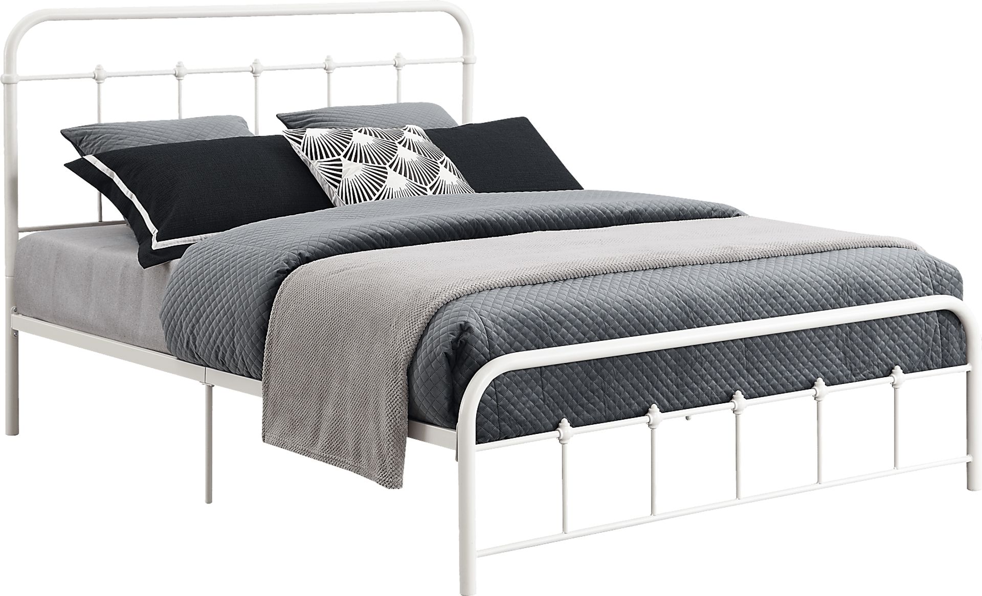 Derwood White Queen Bed - Image 1