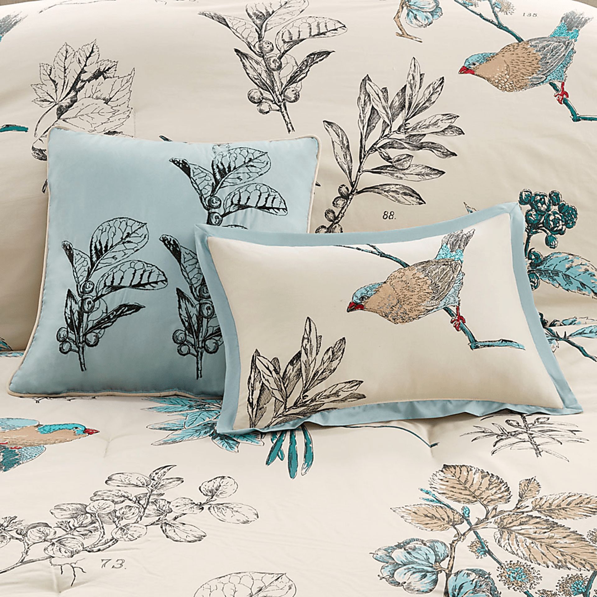 Desaix Taupe 7 Pc Queen Comforter Set - Image 8