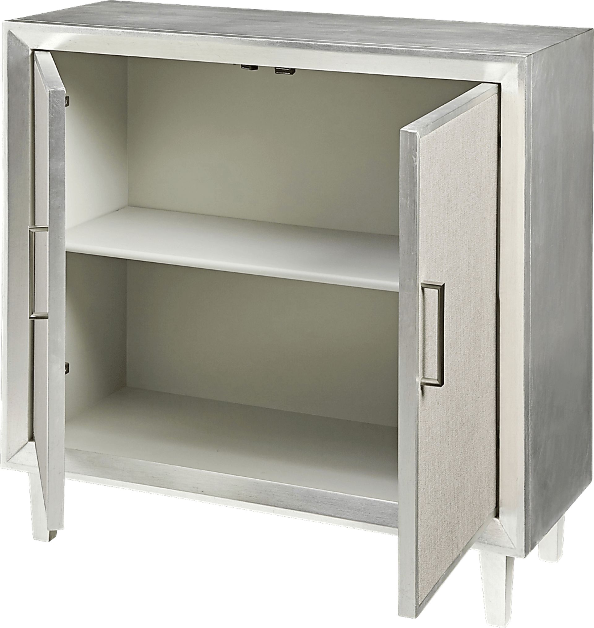 Desalvo Silver Accent Cabinet - Image 3