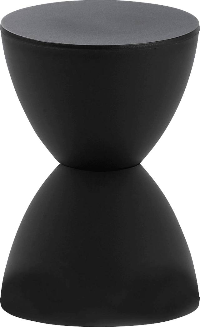 Deschamp Black Accent Stool - Thumbnail - Image 1