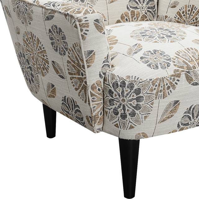 Desco Brown Accent Chair - Thumbnail - Image 2