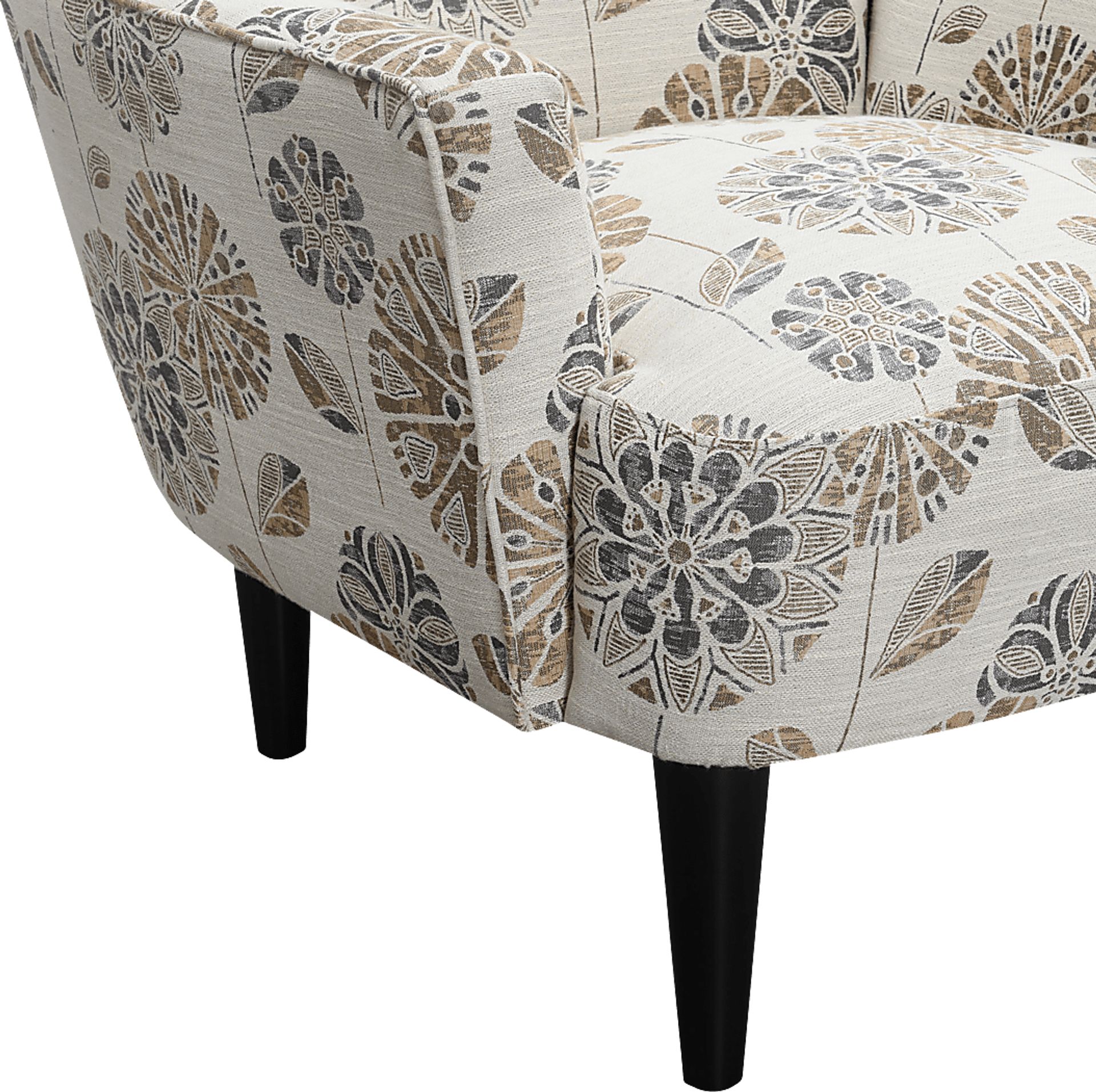 Desco Brown Accent Chair - Image 2