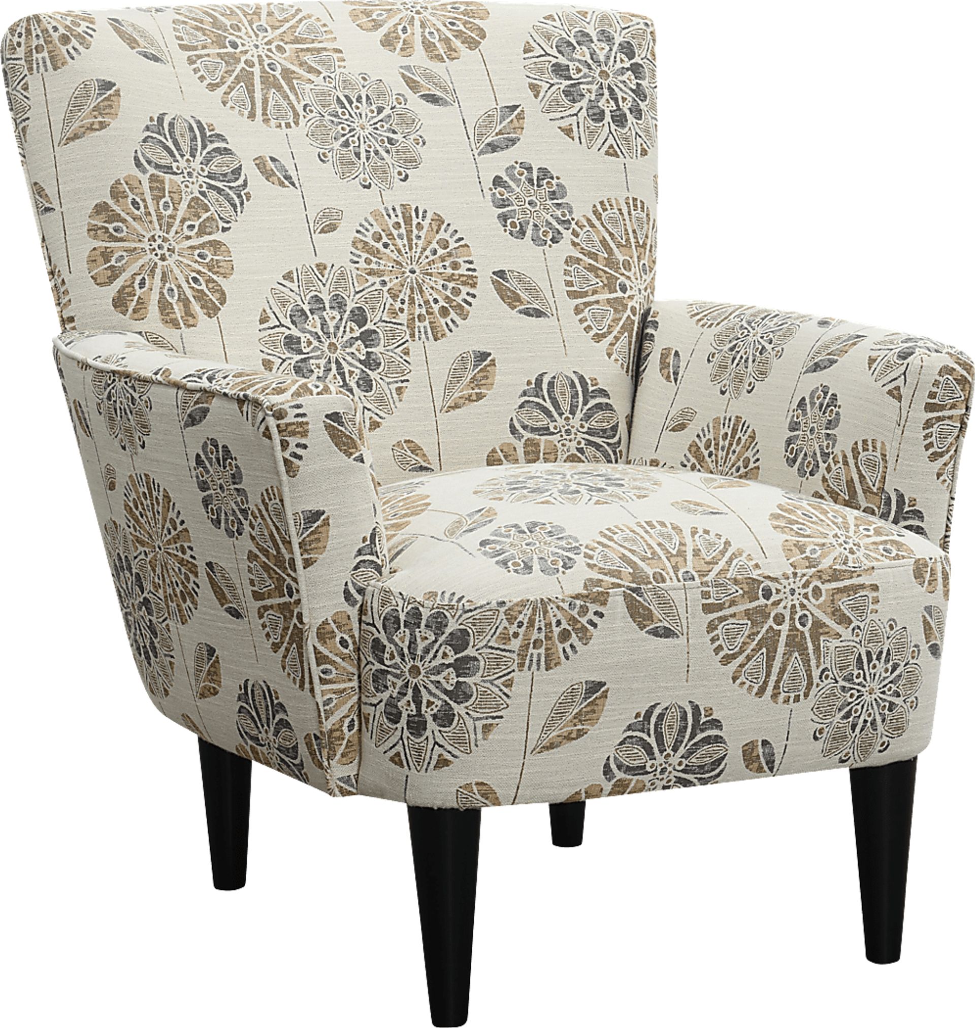 Desco Brown Accent Chair - Image 4