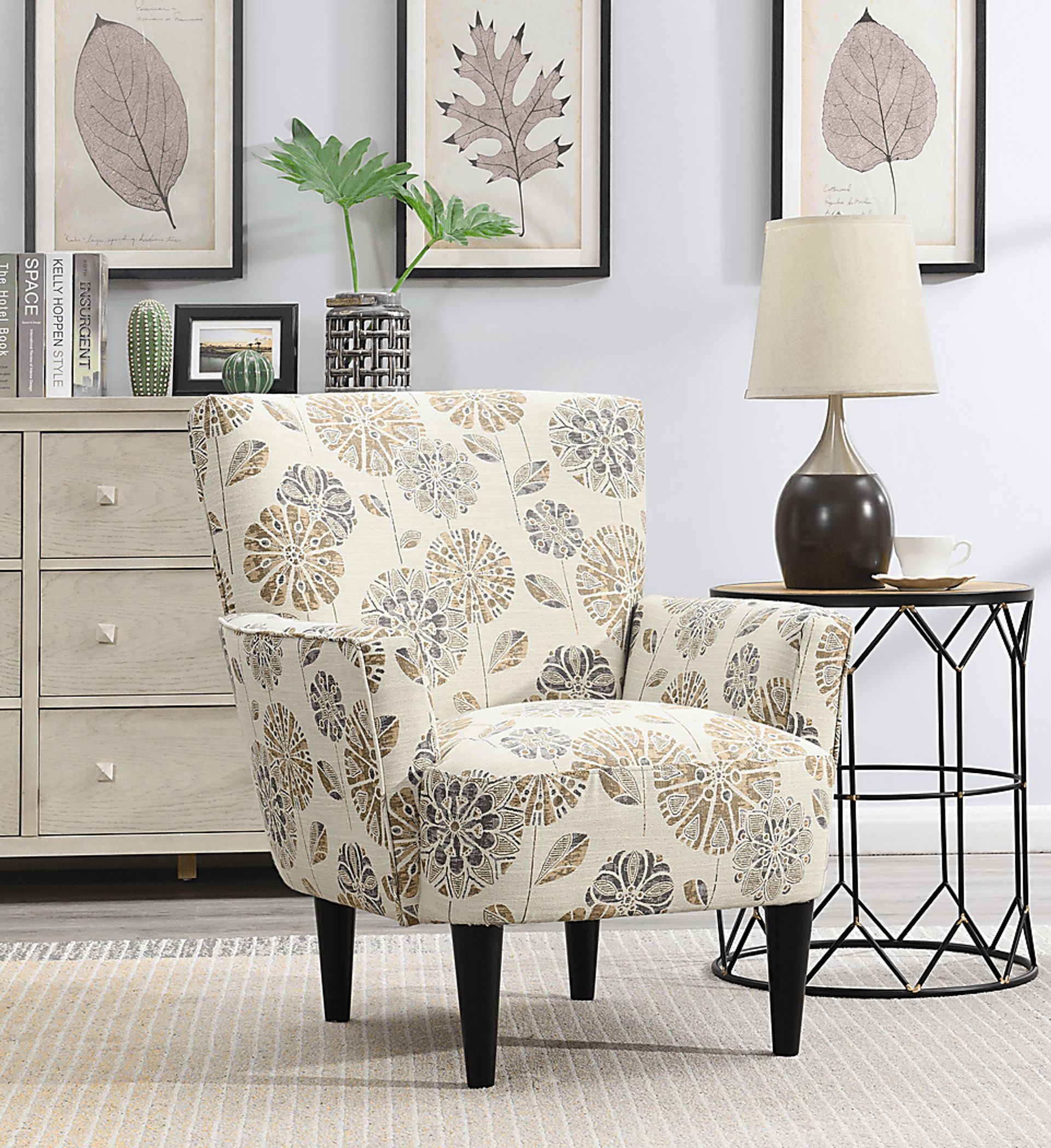 Desco Brown Accent Chair - Image 6
