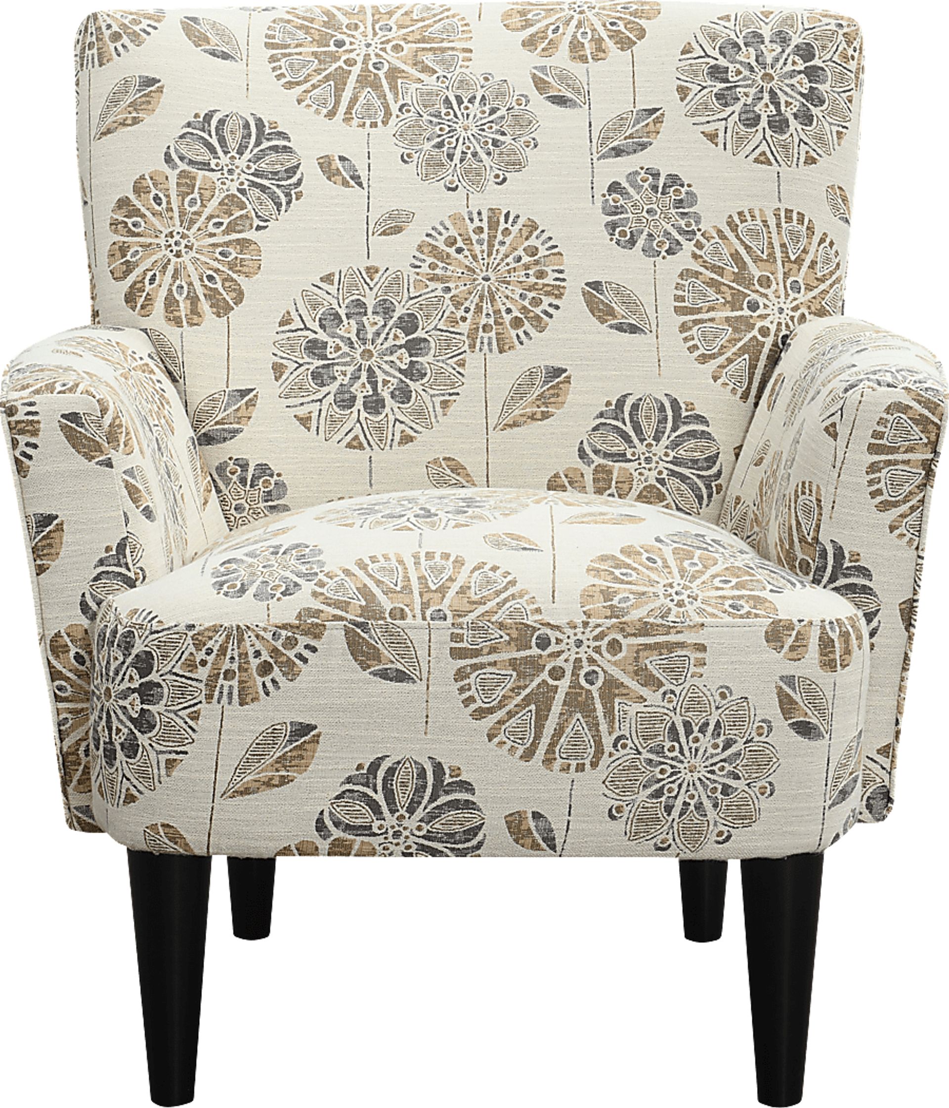 Desco Brown Accent Chair - Image 1