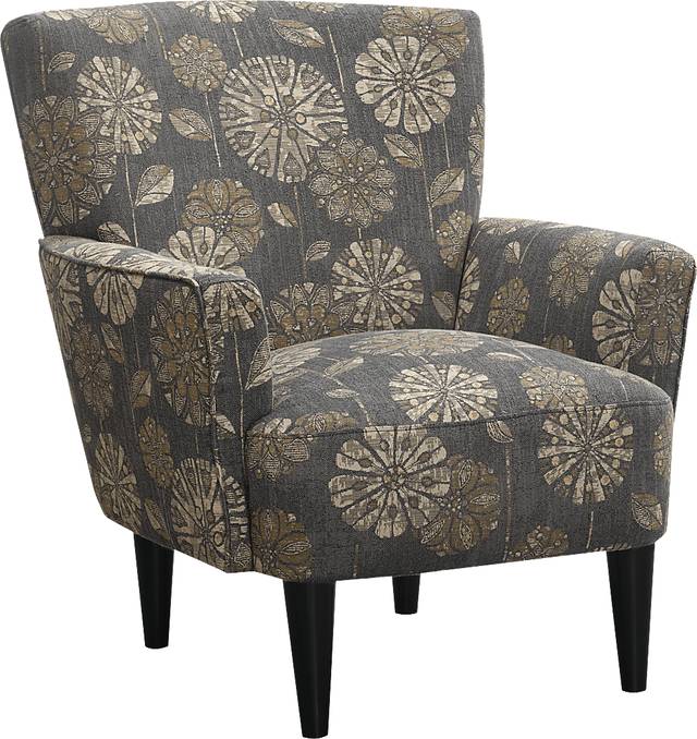 Desco Gray Accent Chair - Thumbnail - Image 4