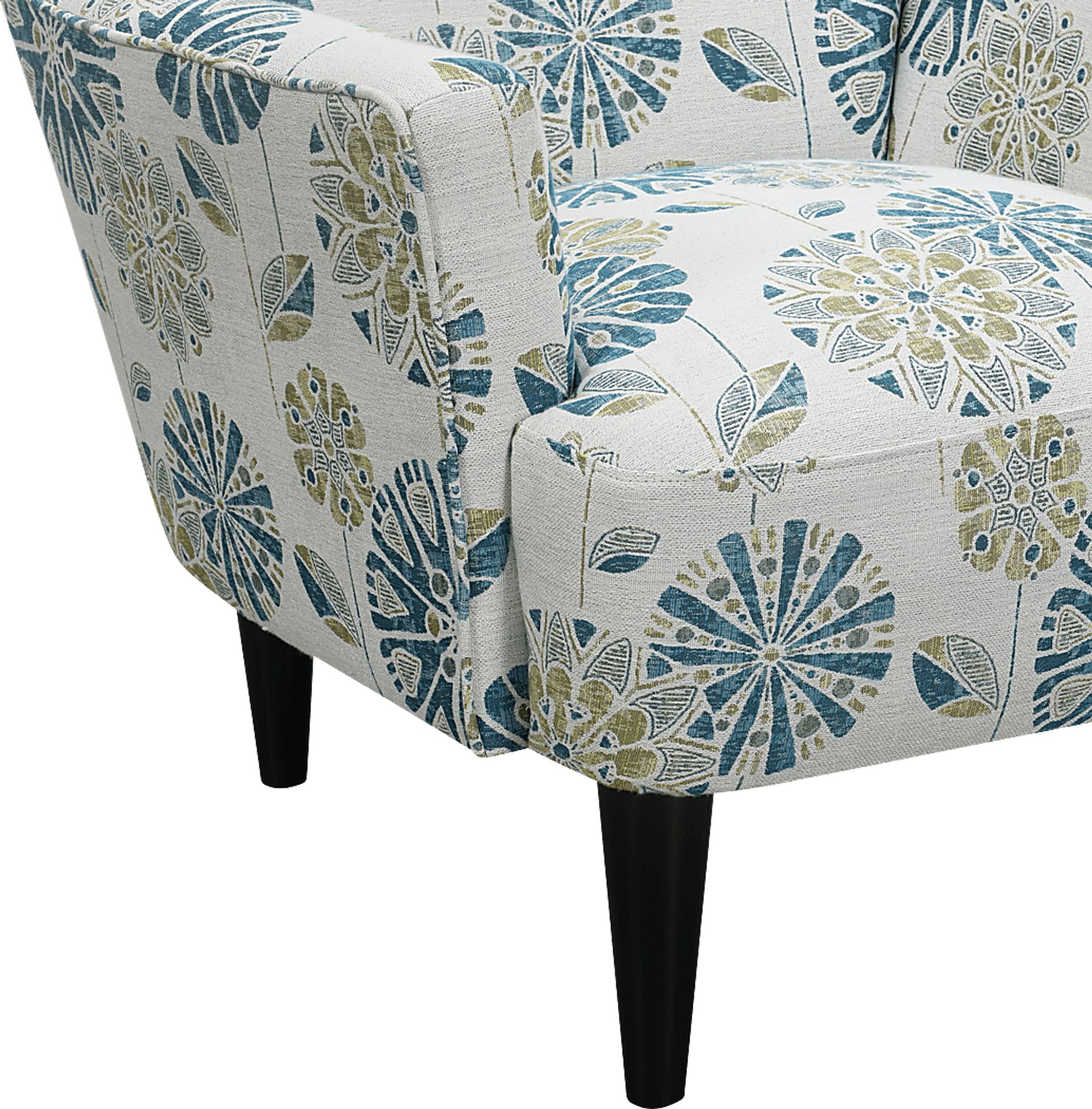 Desco Teal Accent Chair - Image 2
