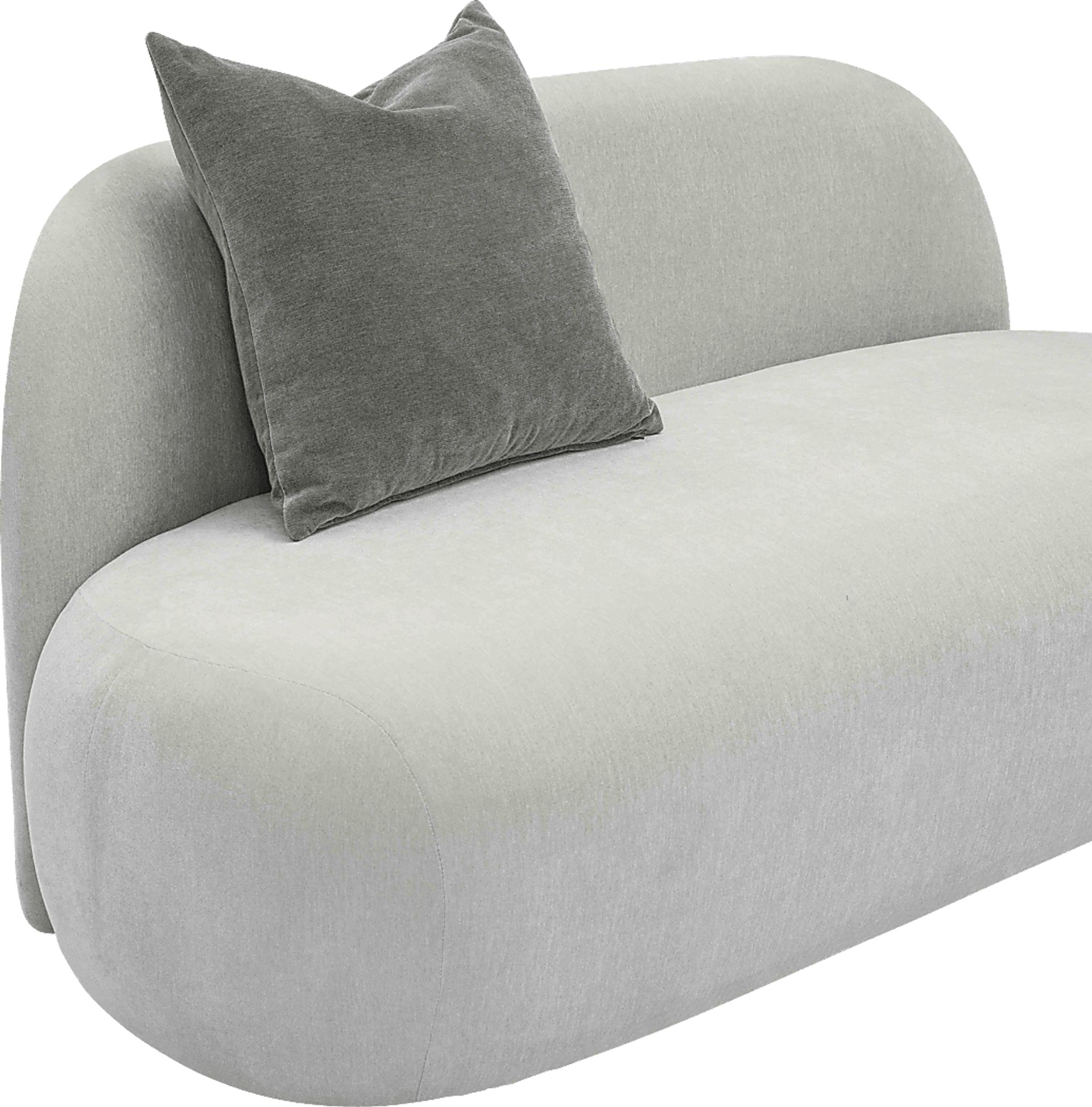Deserprises Gray Loveseat - Image 4