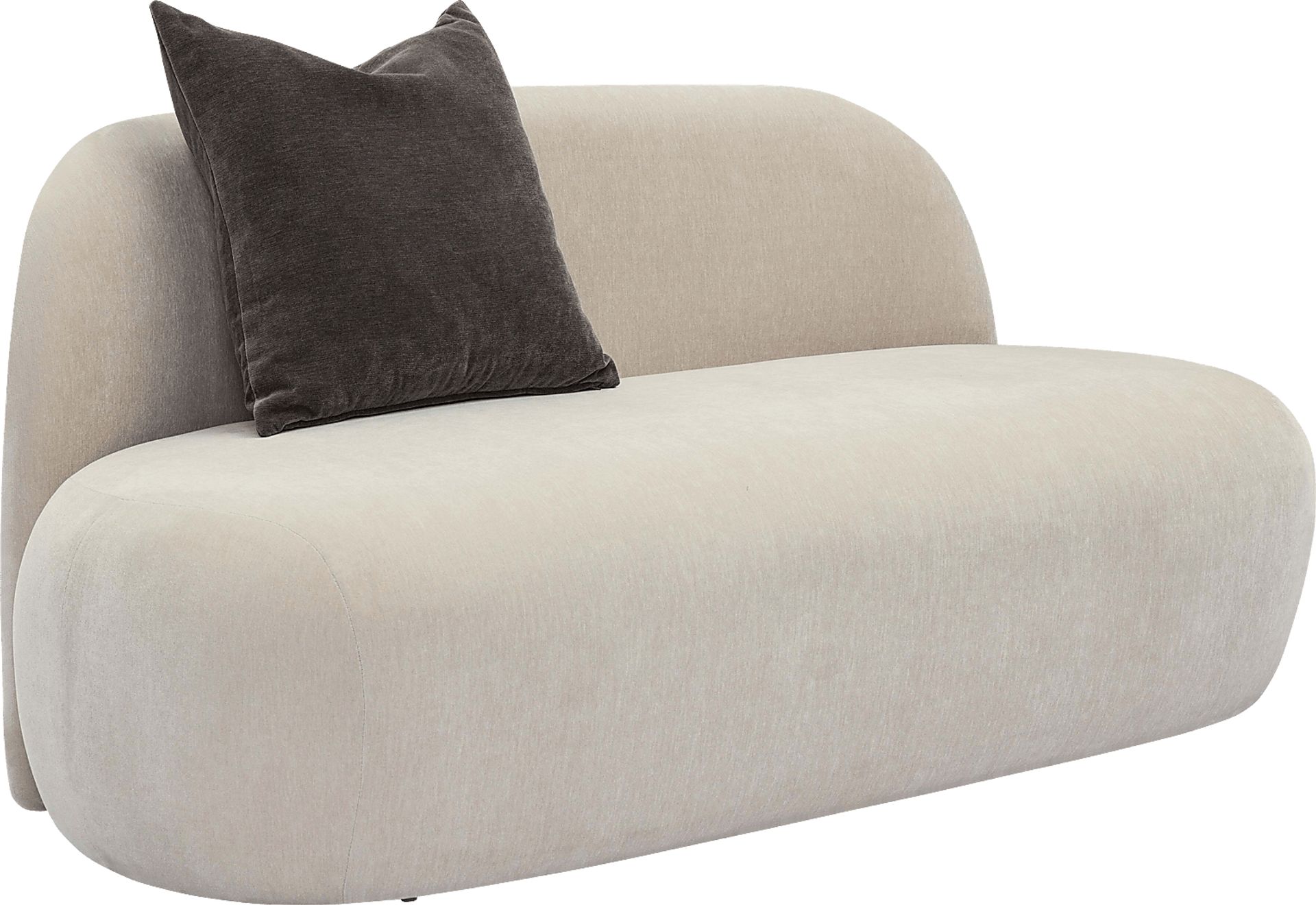 Deserprises Taupe Loveseat - Image 2