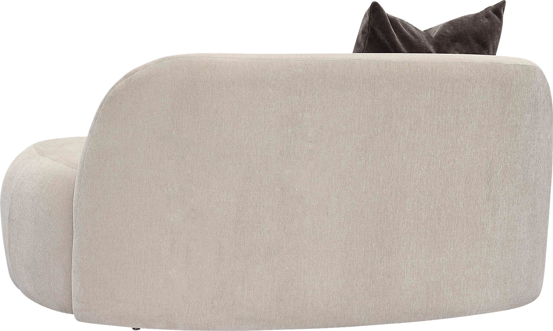 Deserprises Taupe Loveseat - Image 3
