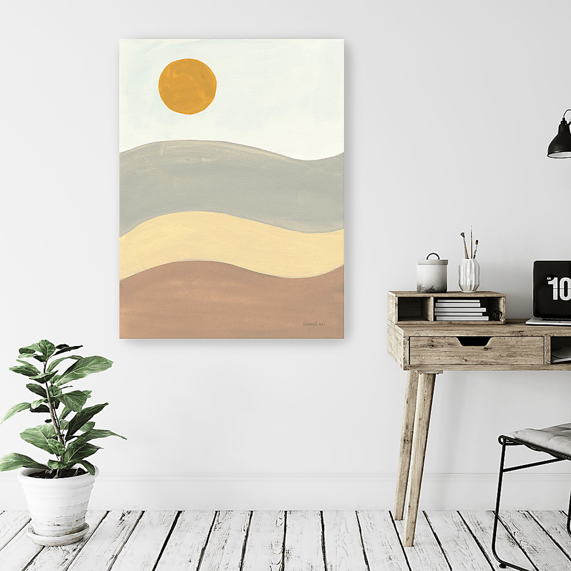 Desert Days Brown Artwork - Image 3