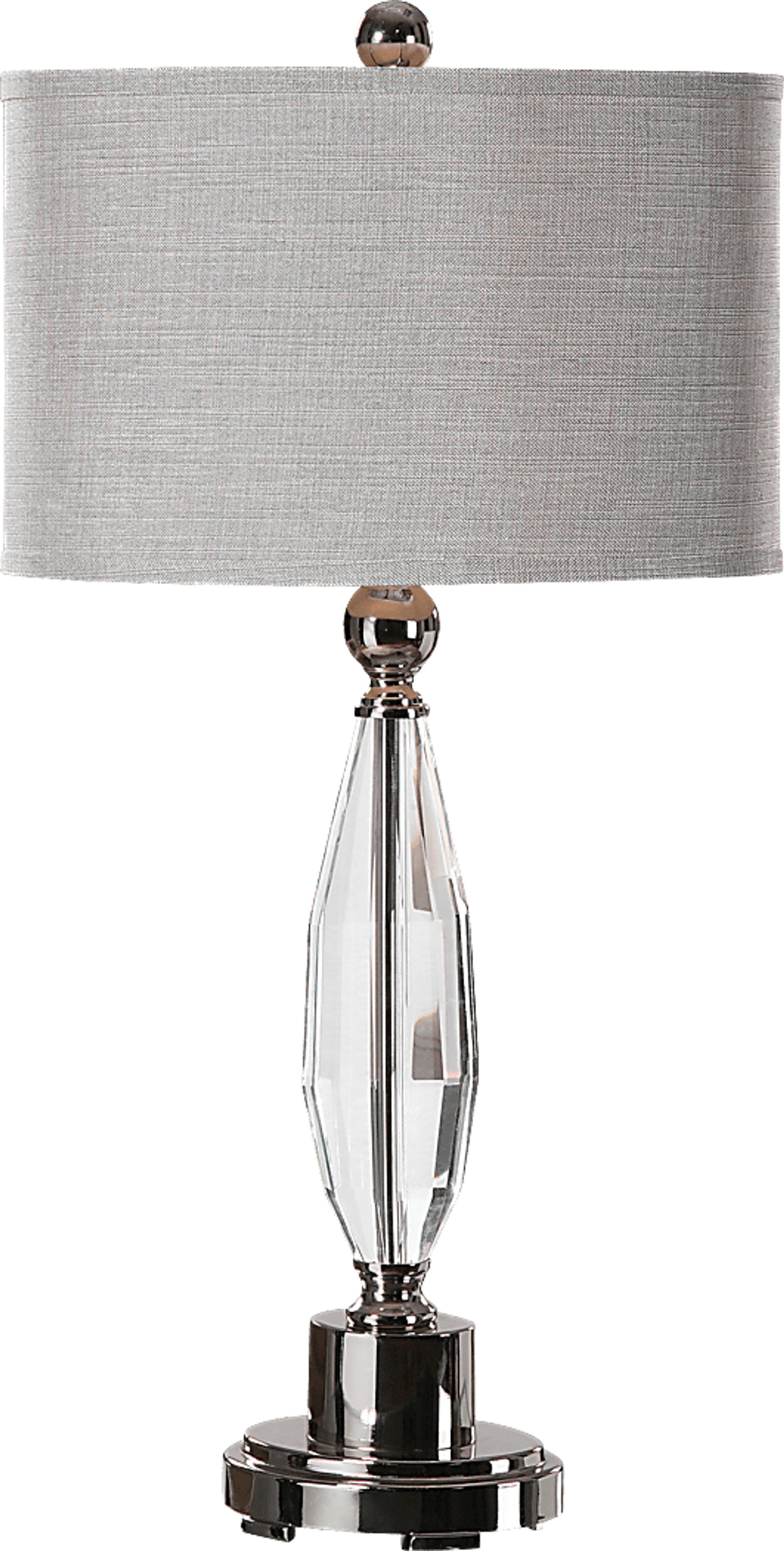 Desert Edge Silver Lamp - Image 1