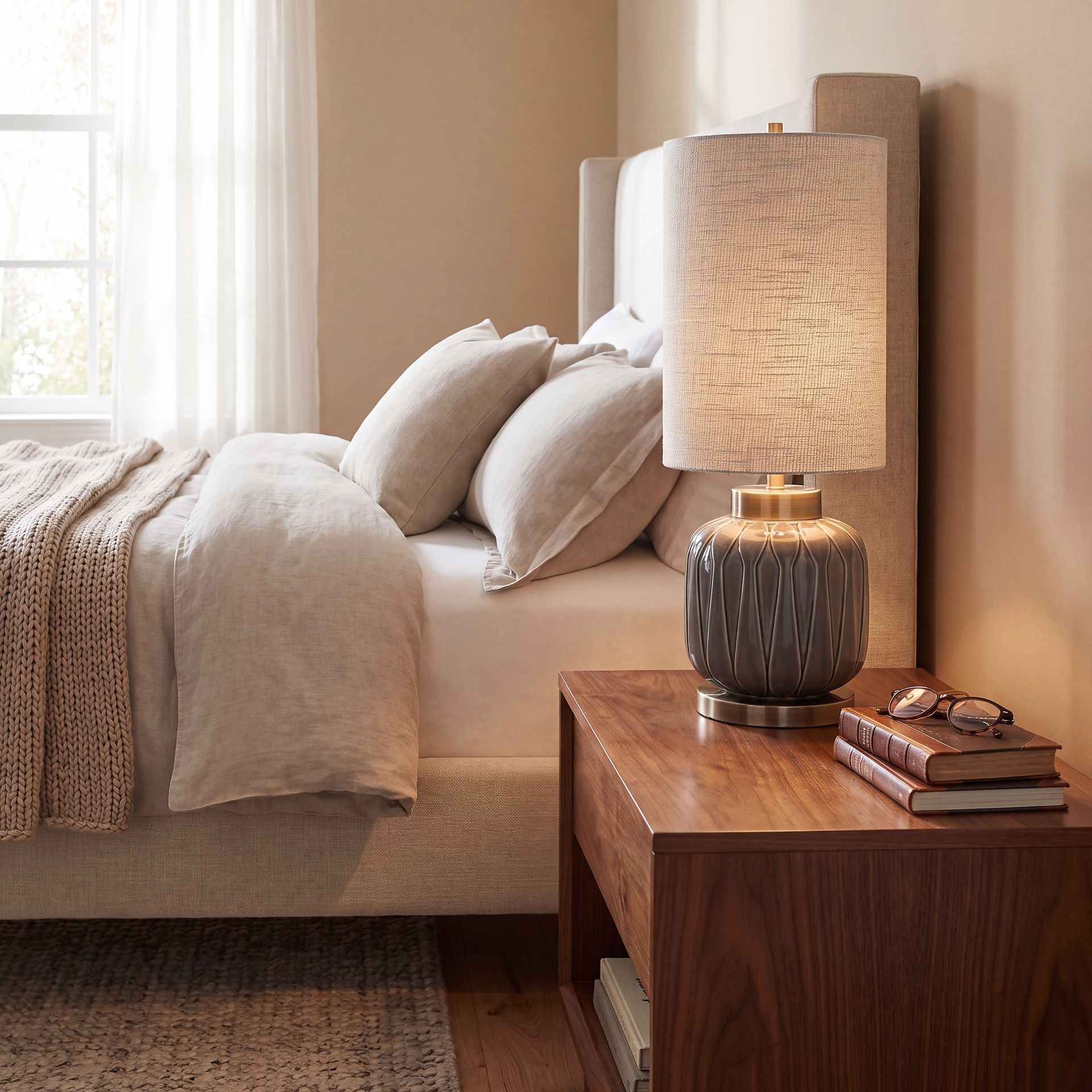 Desert Hills Gray Lamp - Image 4