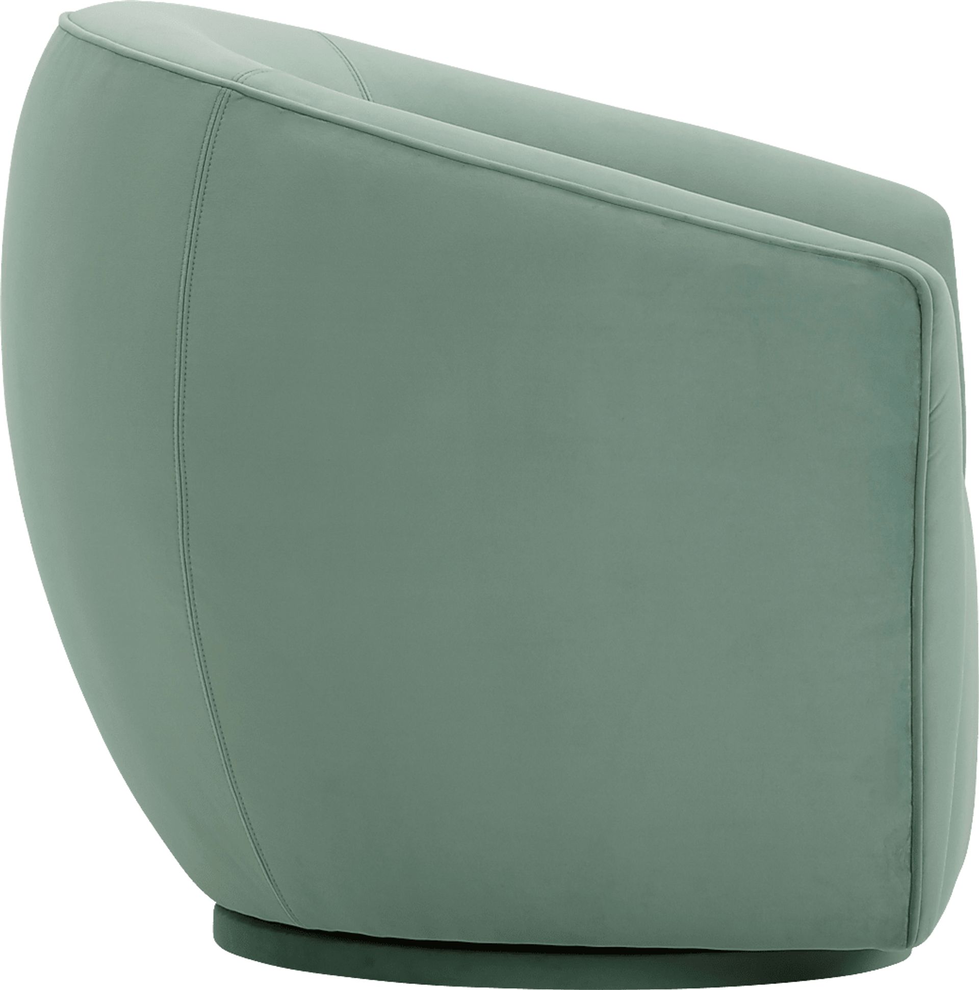 Desertpeak Blue Swivel Accent Chair - Image 4