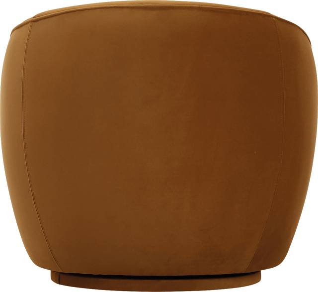 Desertpeak Cognac Swivel Accent Chair - Thumbnail - Image 5