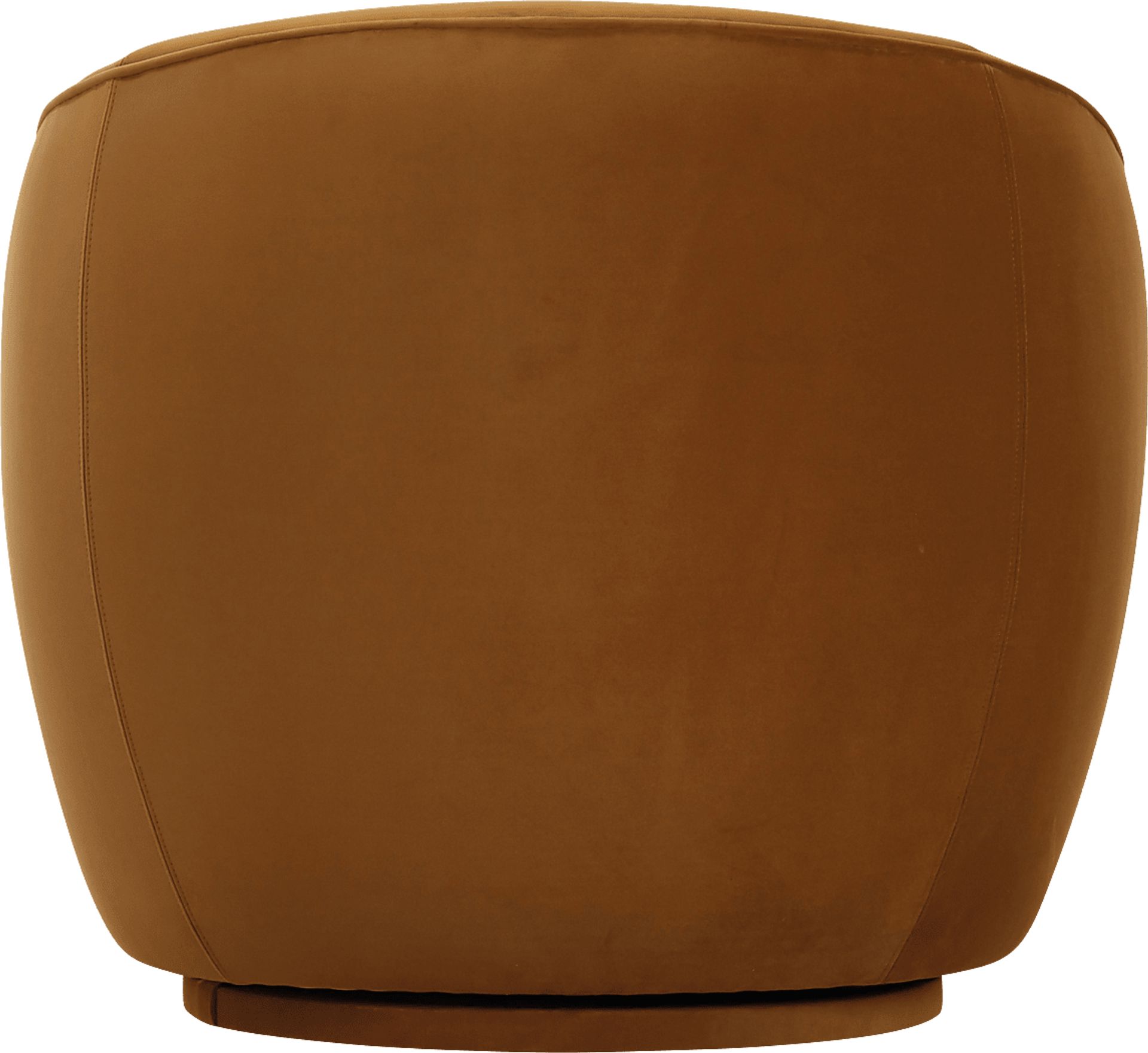Desertpeak Cognac Swivel Accent Chair - Image 5