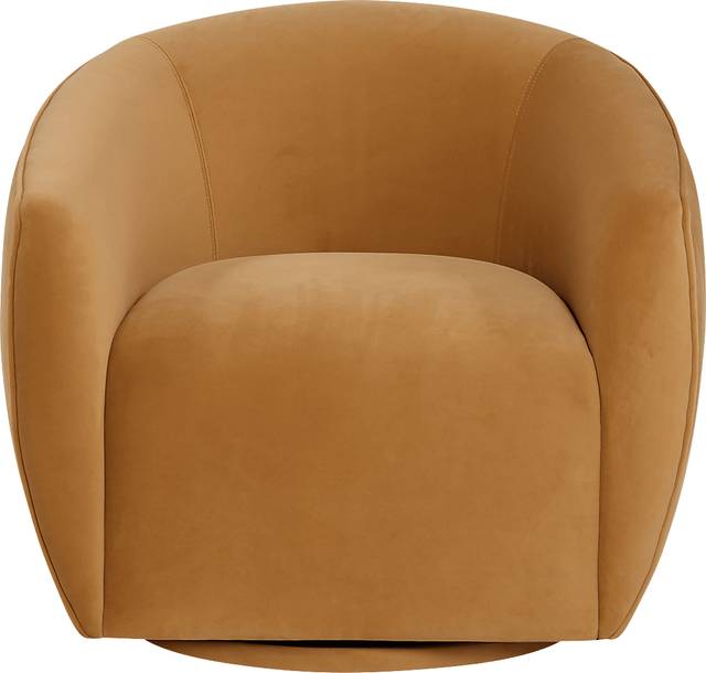 Desertpeak Tan Swivel Accent Chair - Thumbnail - Image 3