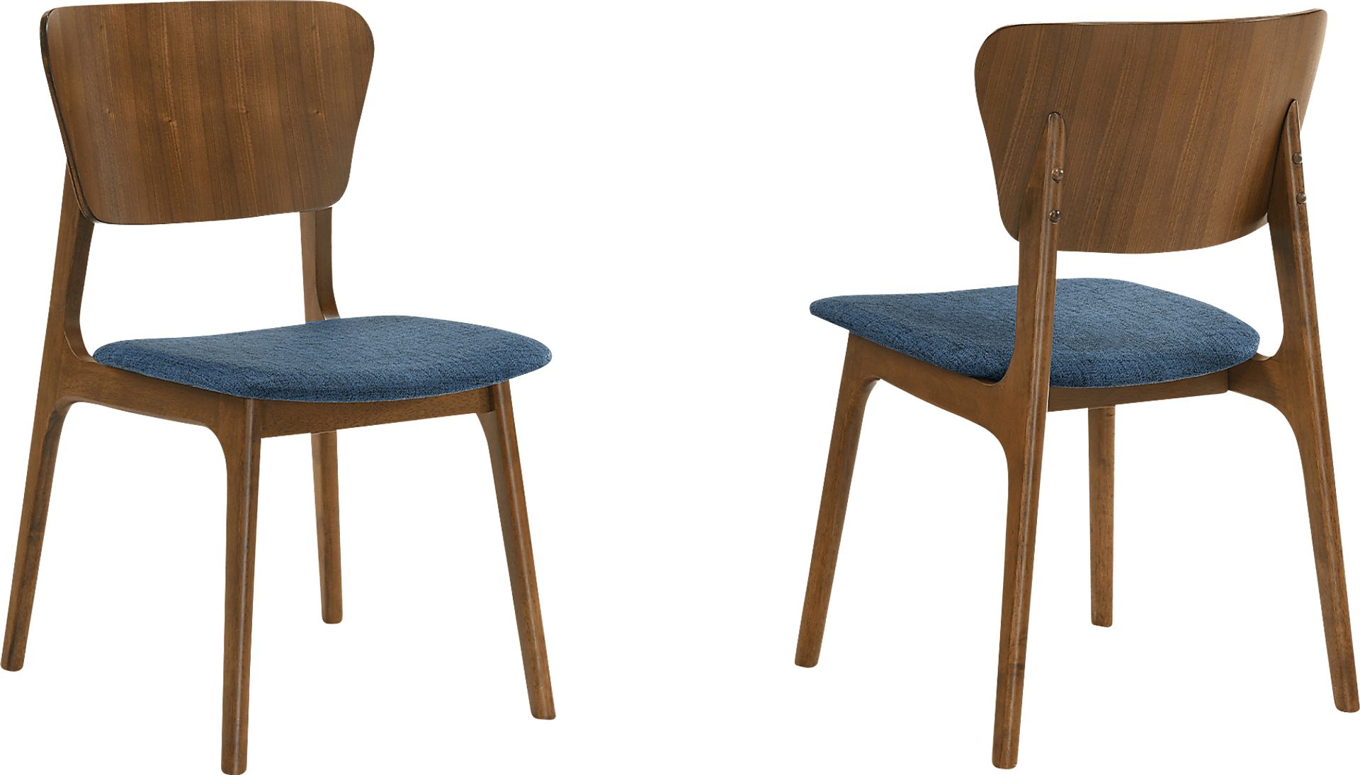 Desertsys I Blue Dining Chair, Set of 2 - Image 1