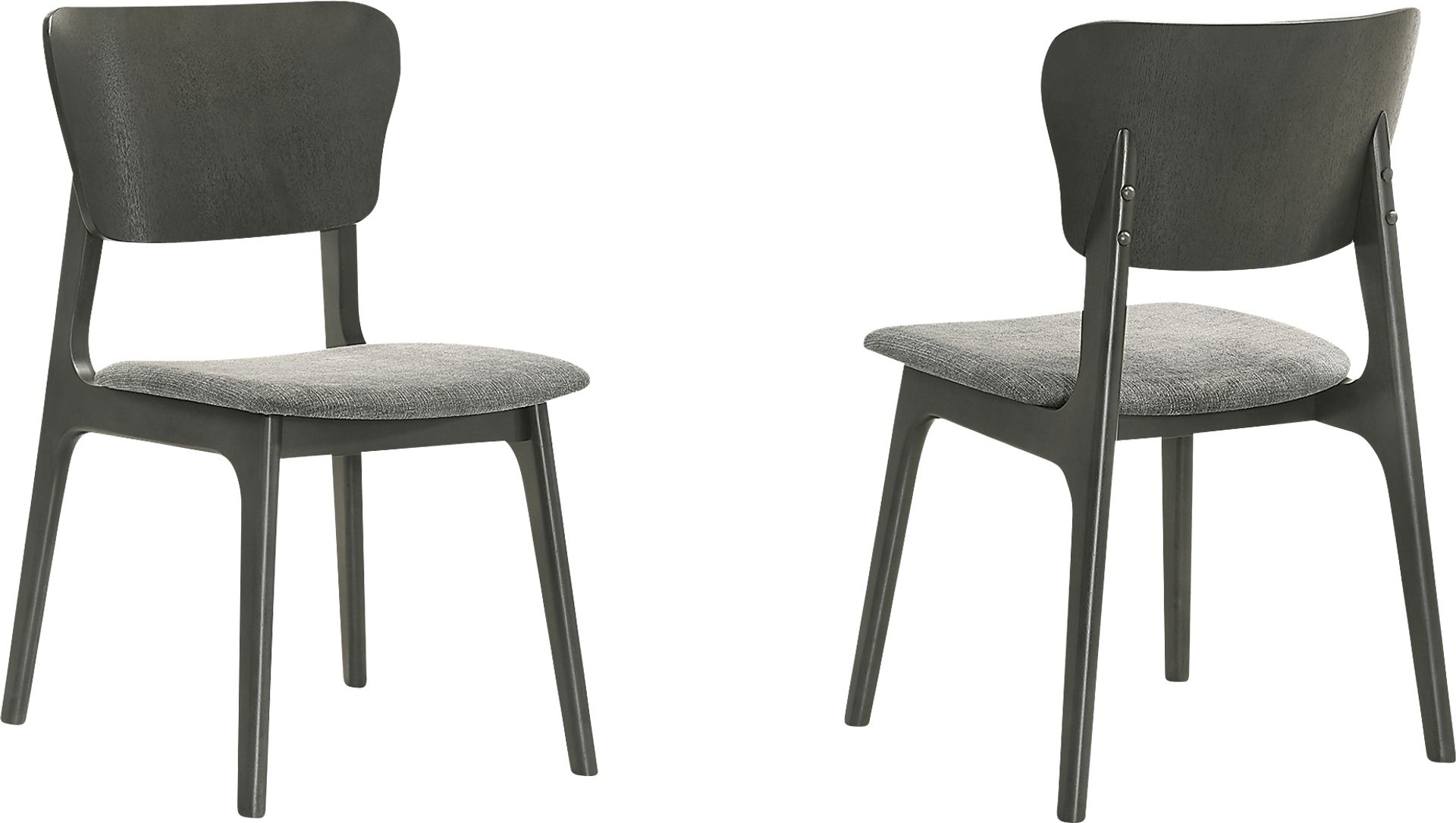 Desertsys II Gray Dining Chair, Set of 2 - Image 1